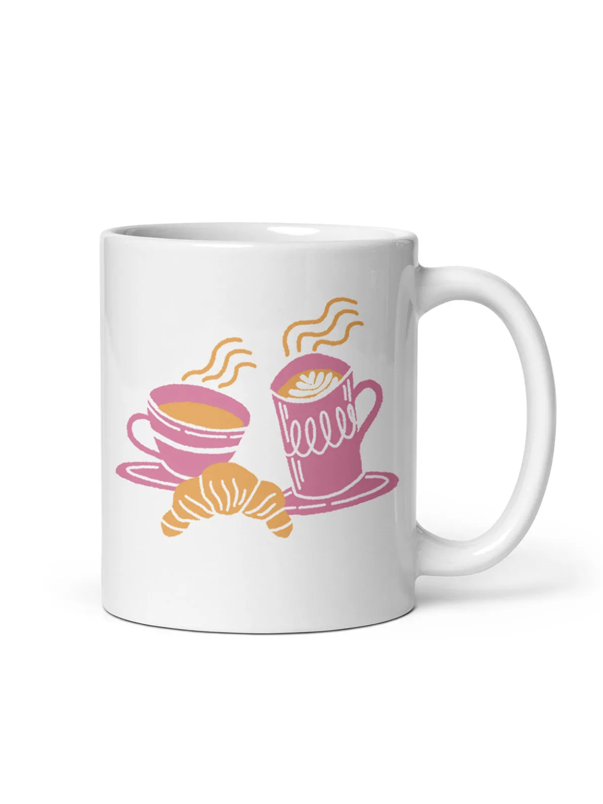 Emily Henry - Little Croissant Coffee Bar Mug (Print Shop)