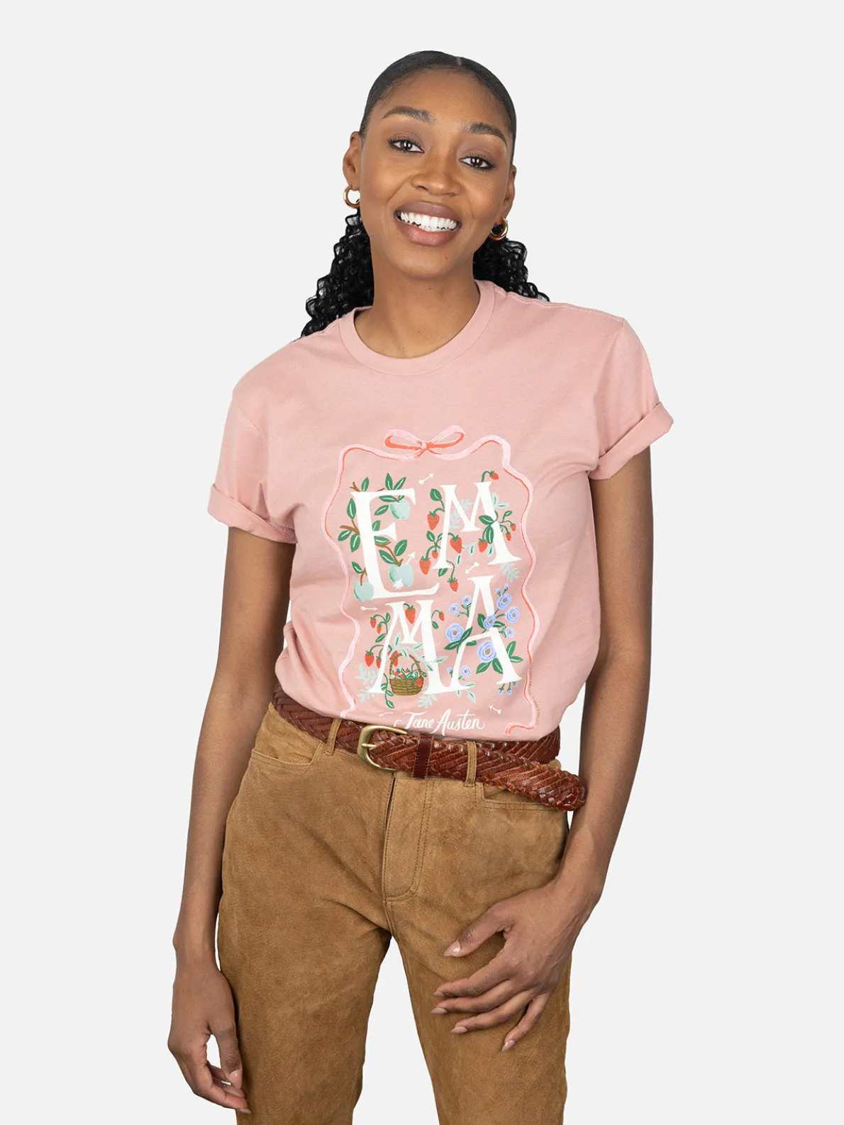 Emma (Puffin in Bloom) Unisex T-Shirt