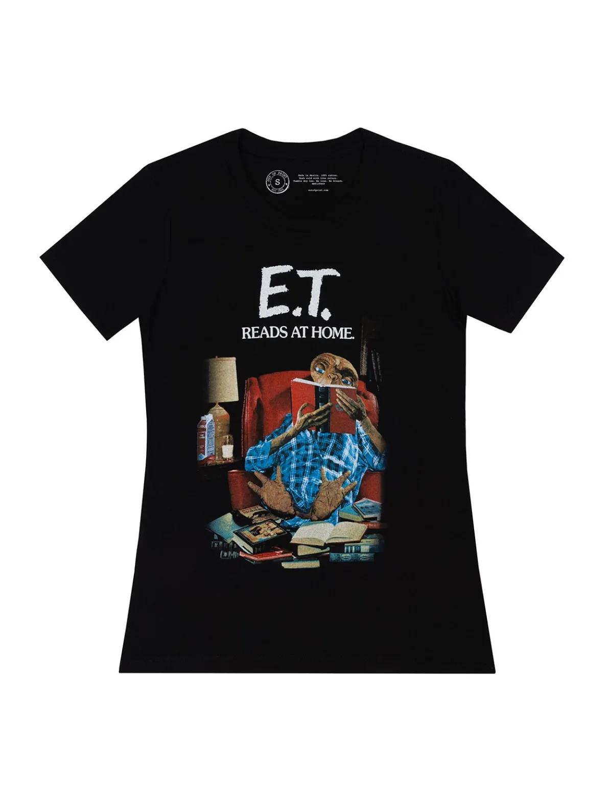 E.T. Reads at Home Women's Crew T-Shirt