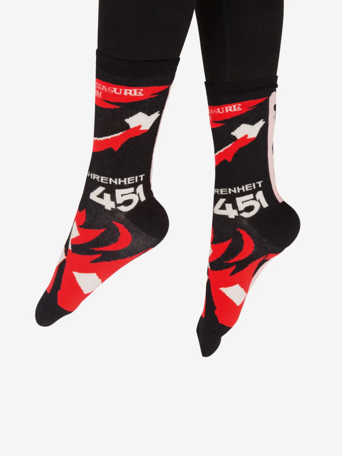 Fahrenheit 451 socks
