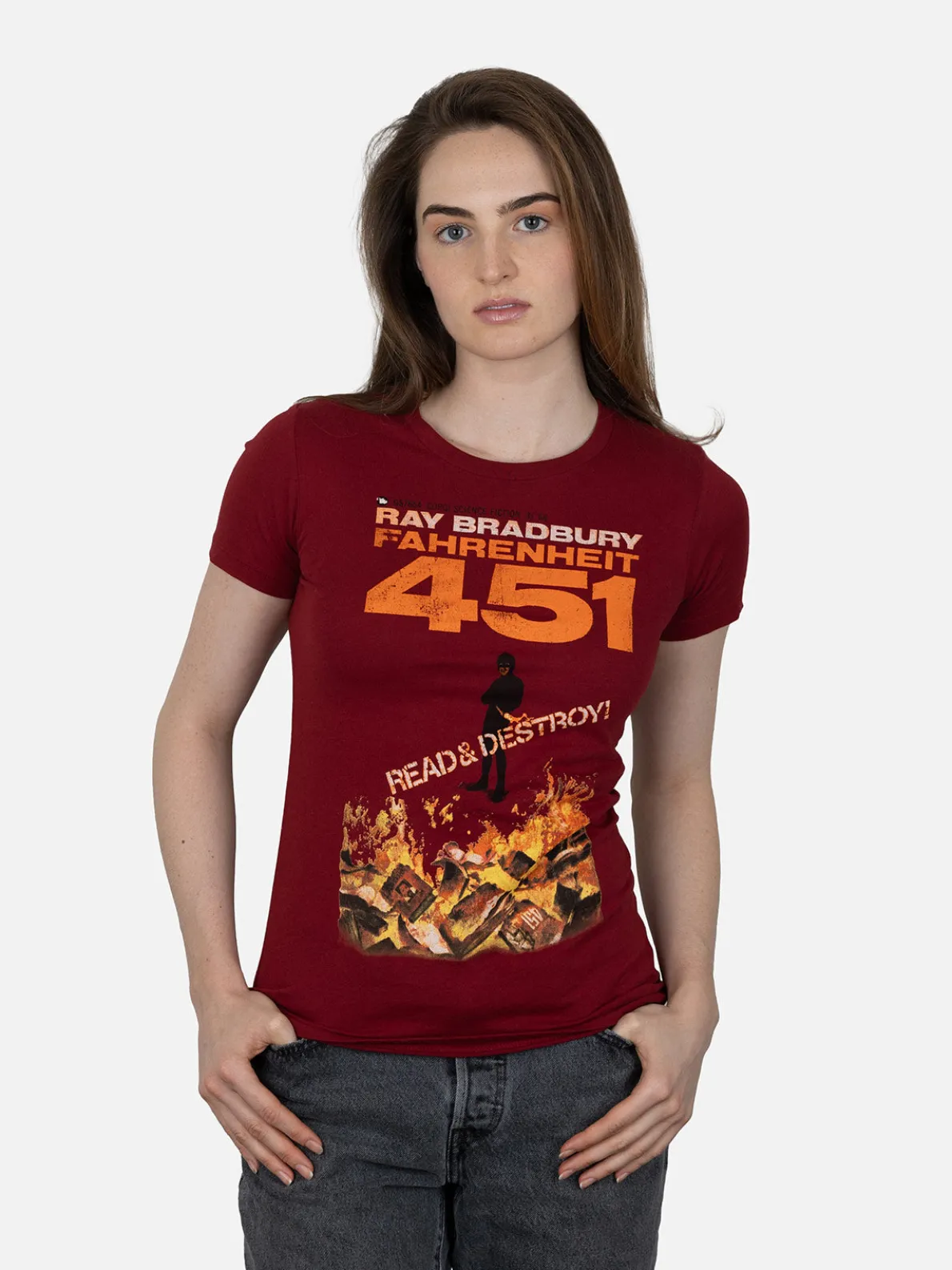 Fahrenheit 451 Women's Crew T-Shirt