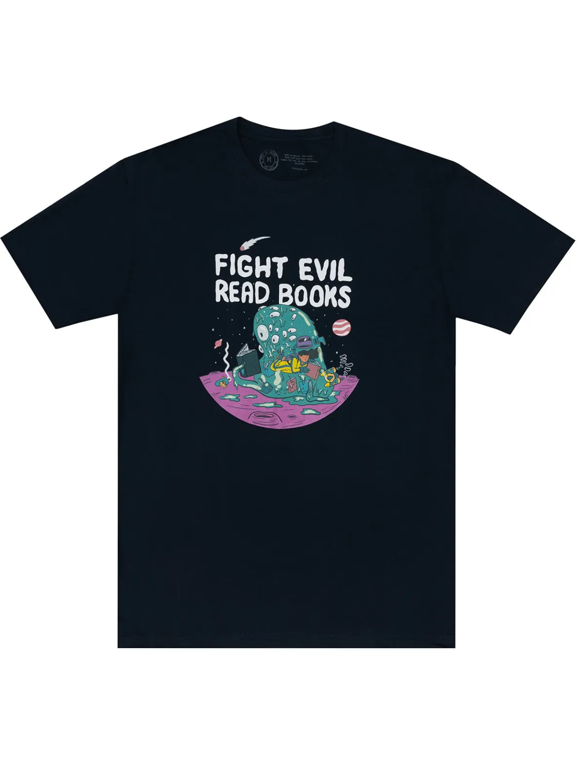 Fight Evil, Read Books Unisex T-Shirt (2023)