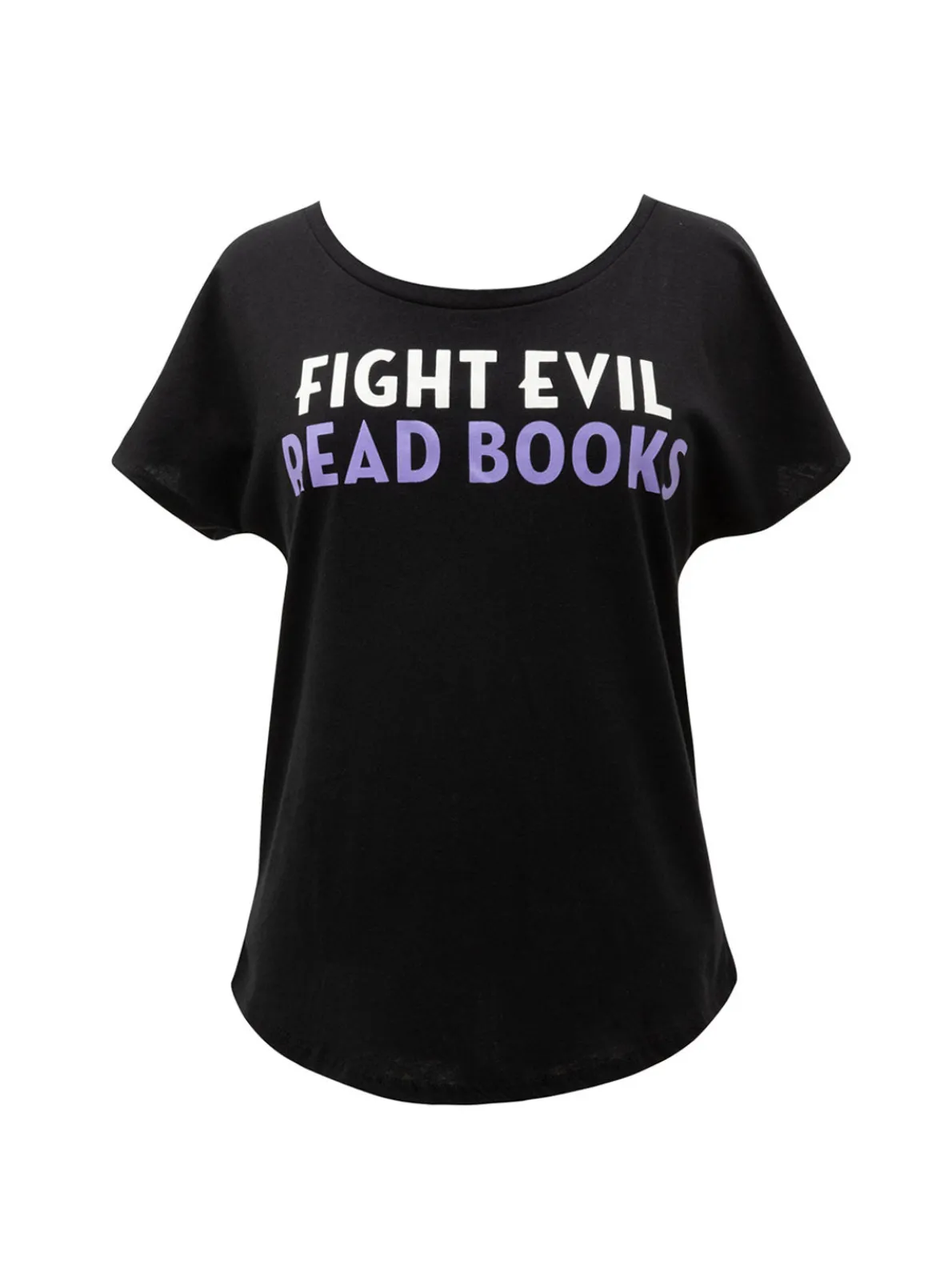 Fight Evil, Read Books Women’s Relaxed Fit T-Shirt