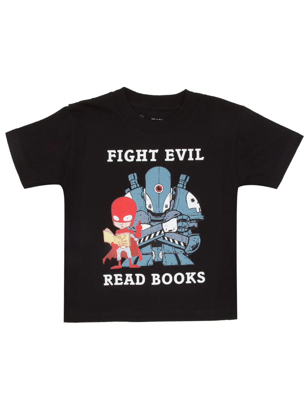 Fight Evil, Read Books Kids' T-Shirt