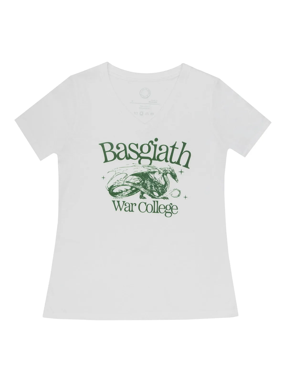 Fourth Wing: Basgiath War College Women's V-Neck T-Shirt (Print Shop)