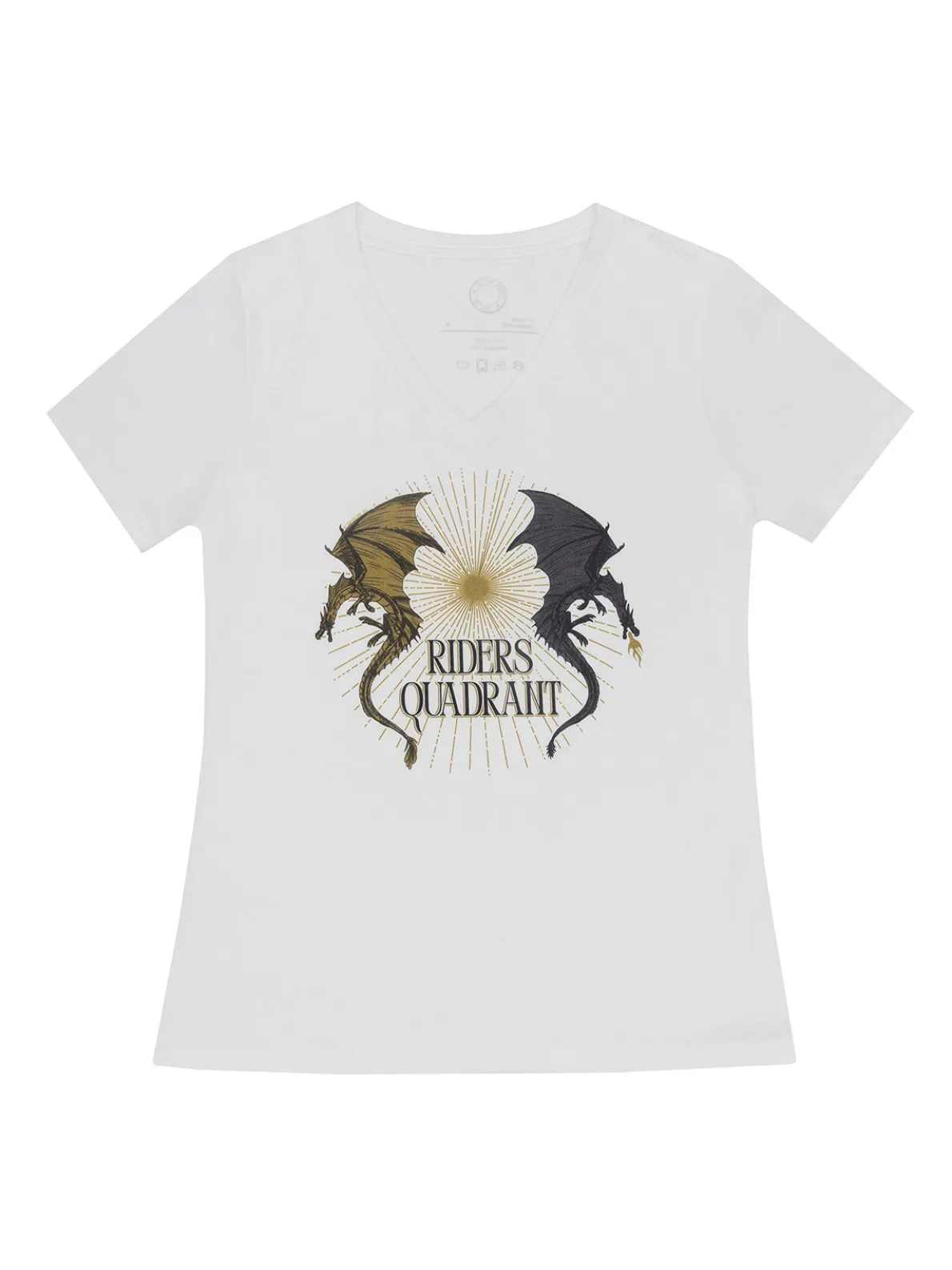 Fourth Wing: Riders Quadrant Women's V-Neck T-Shirt (Print Shop)