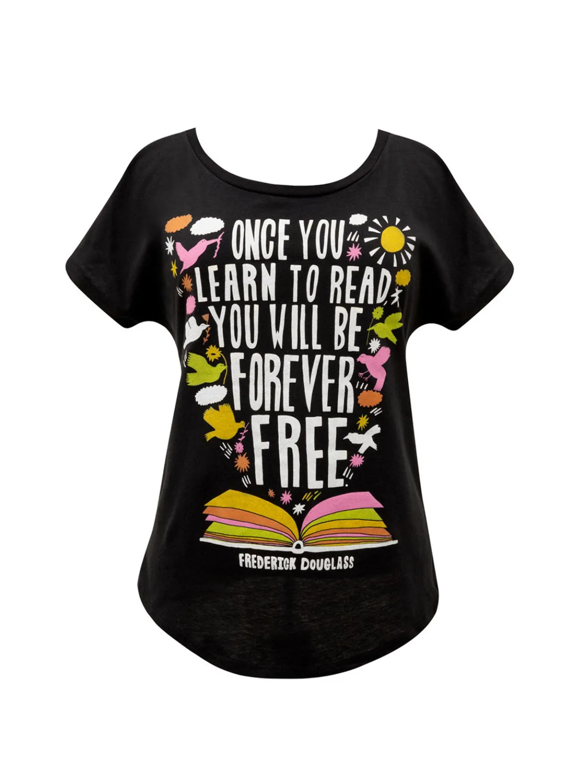 Frederick Douglass - Once You Learn to Read Women’s Relaxed Fit T-Shirt