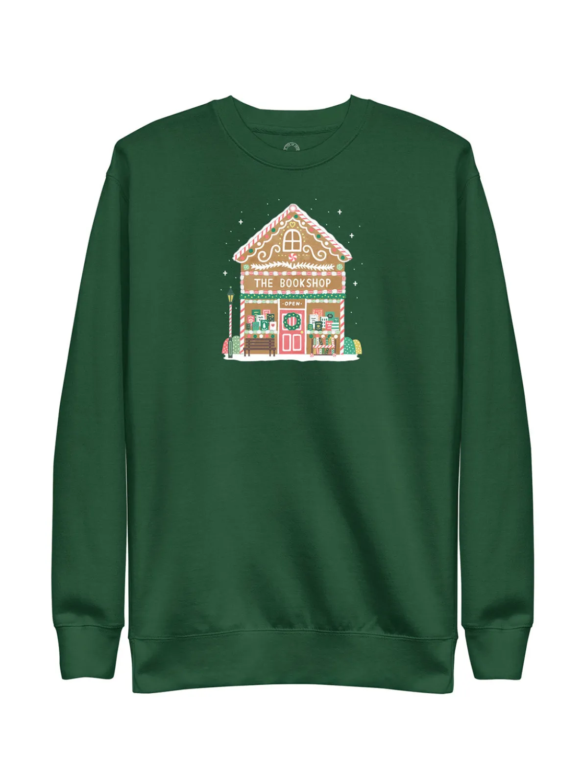Gingerbread Bookshop Unisex Sweatshirt (Print Shop)