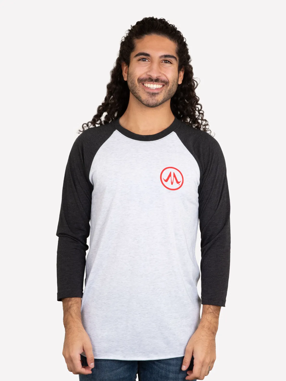 Haruki Murakami Logo Unisex 3/4-Sleeve Raglan