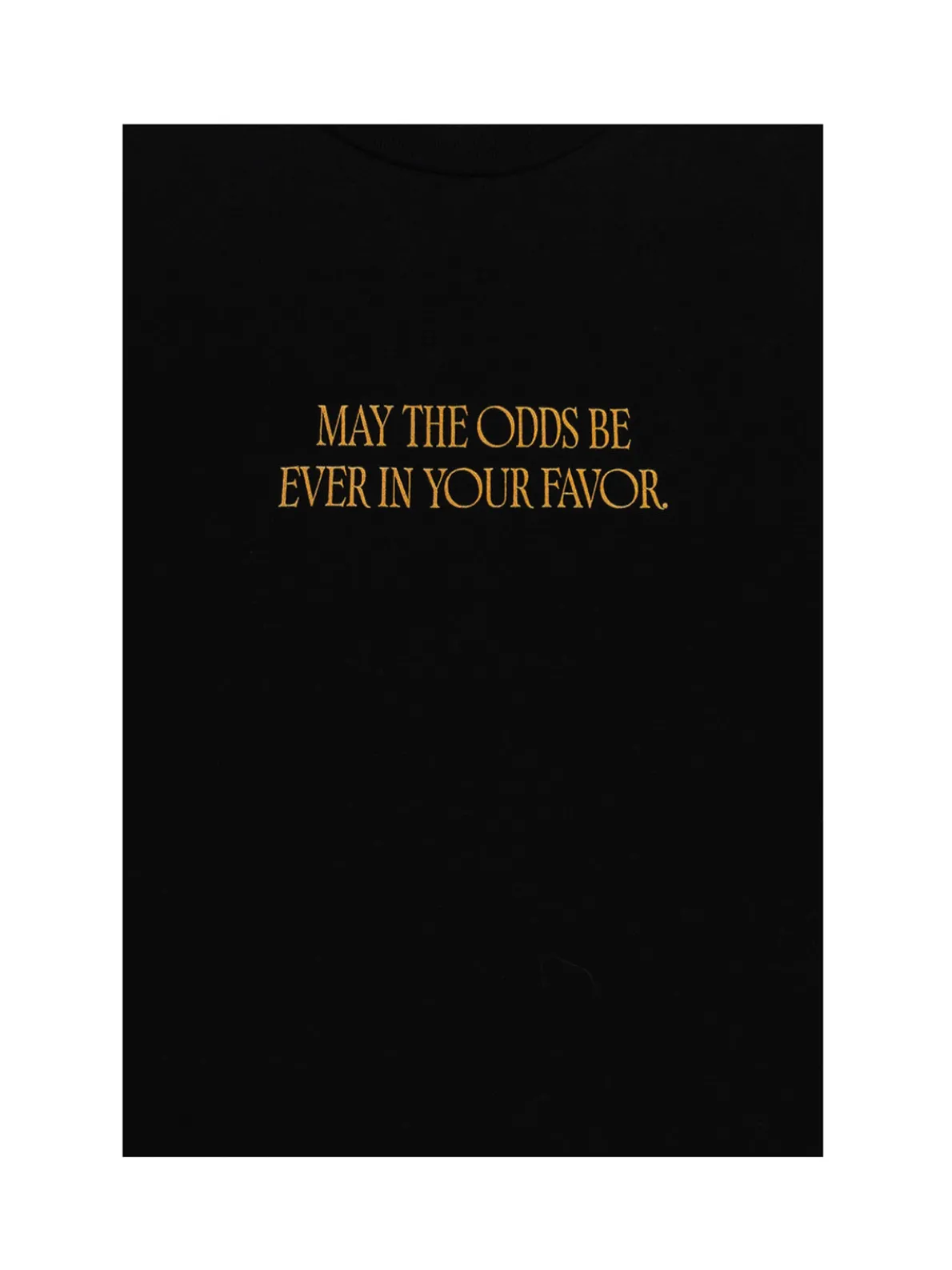 Hunger Games: May the Odds Be Ever in Your Favor Unisex Long Sleeve (Print Shop)