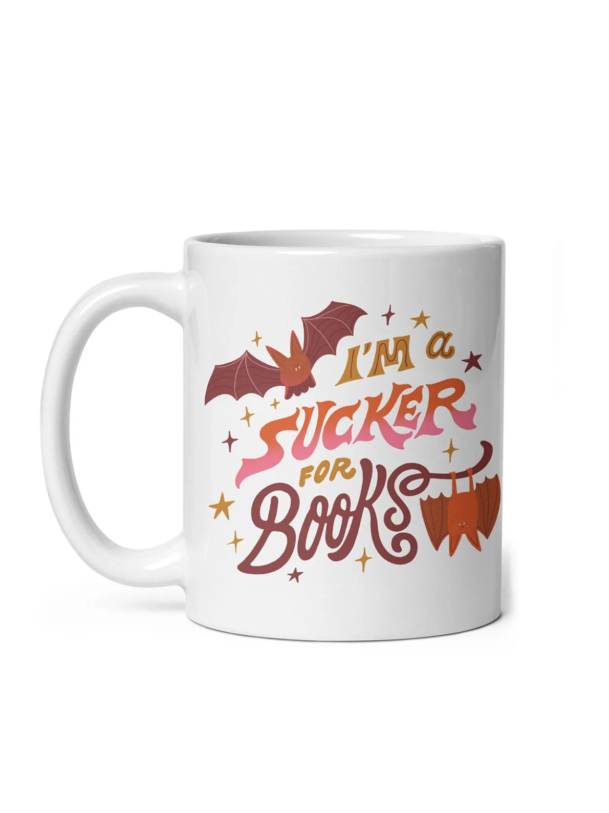 I'm a Sucker for Books Mug (Print Shop)