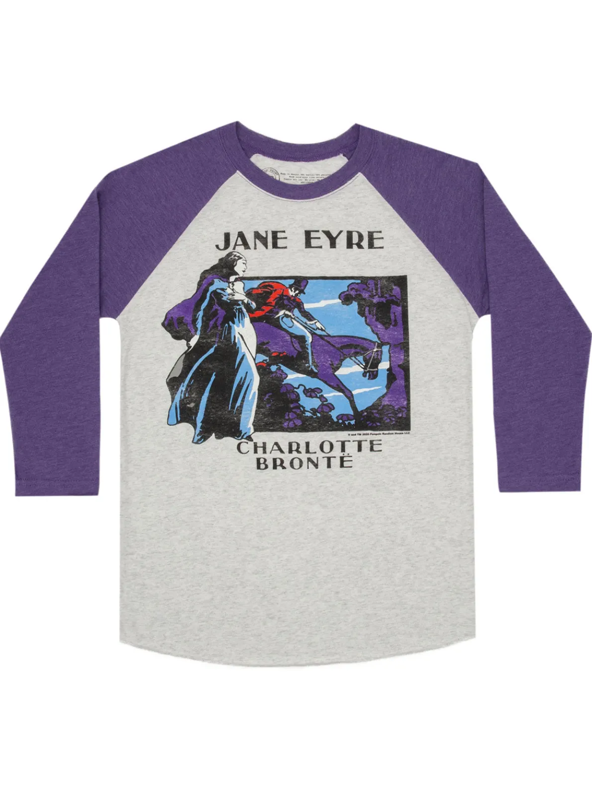 Jane Eyre Unisex 3/4-Sleeve Raglan