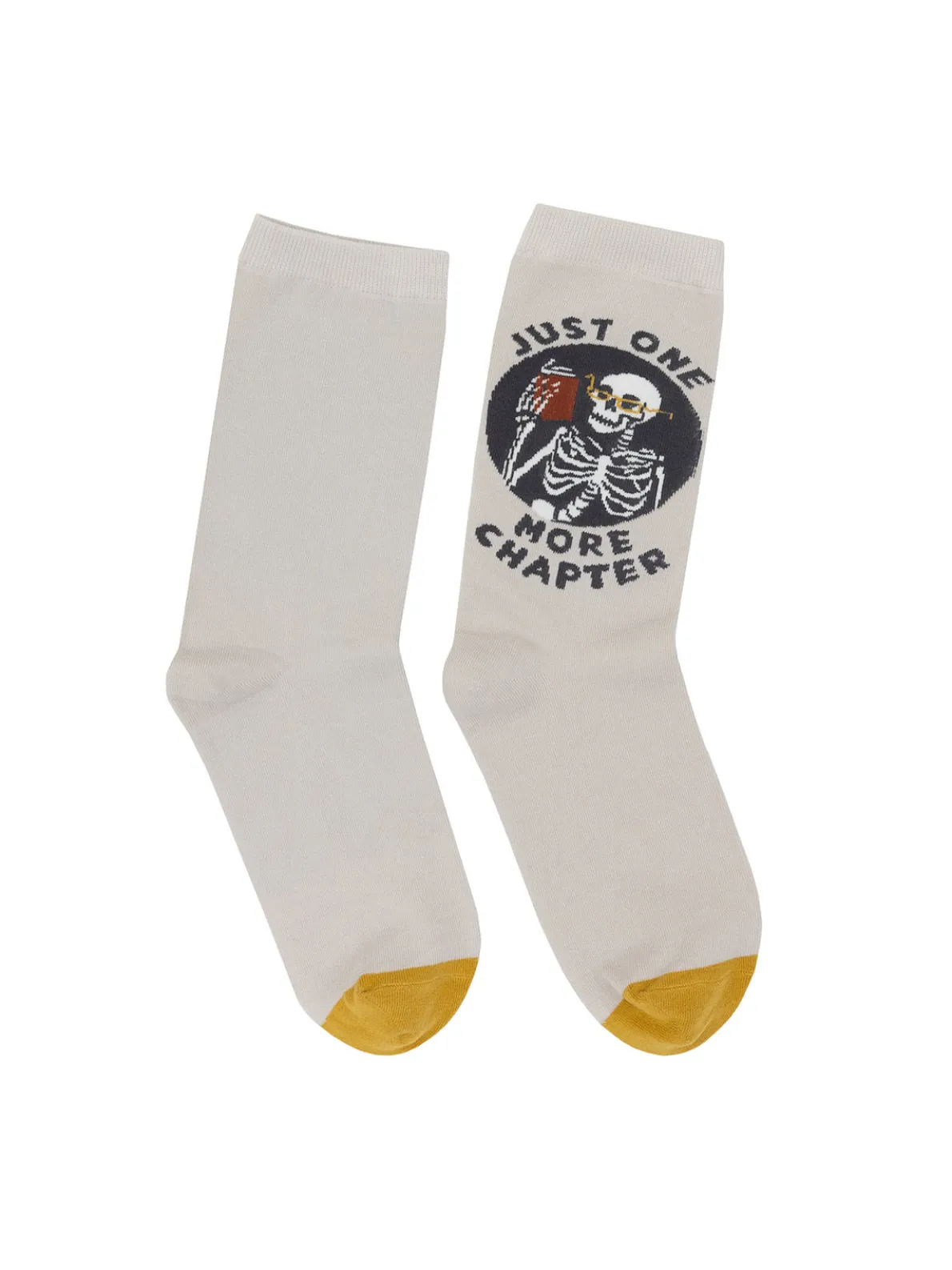 Just One More Chapter socks