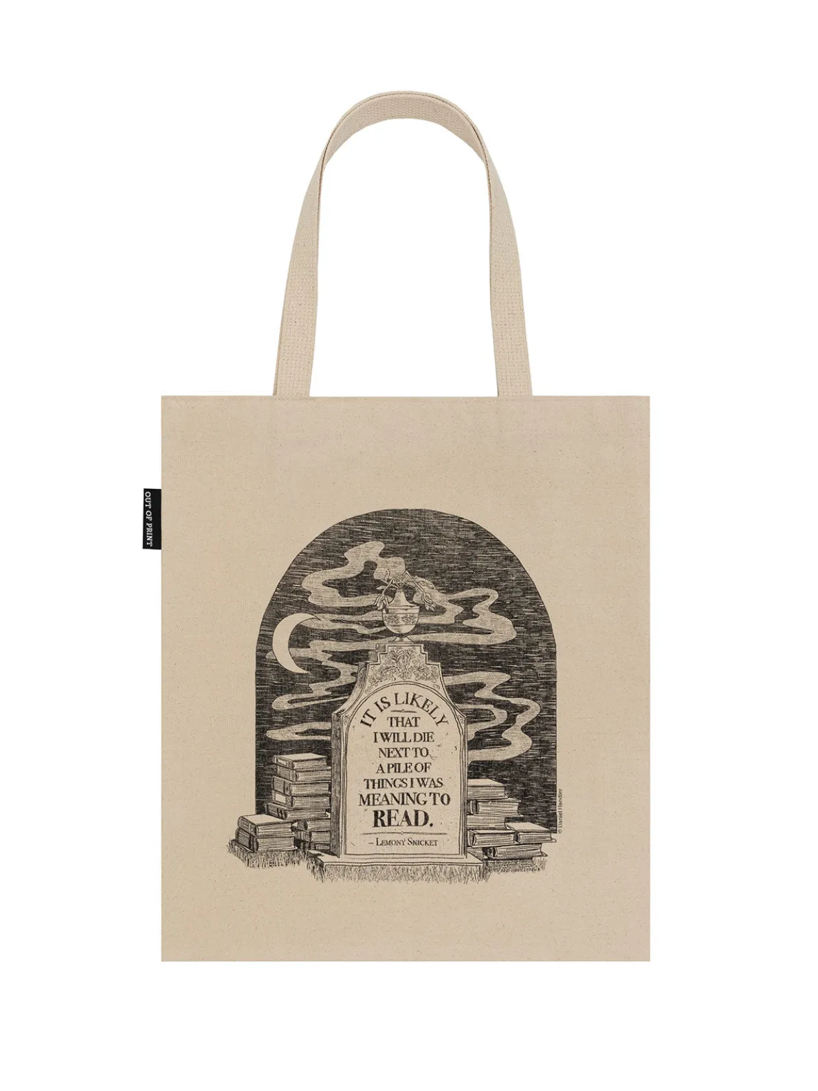 Lemony Snicket: Things I Was Meaning to Read tote bag