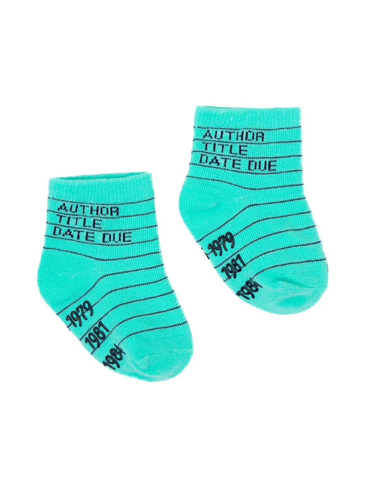 Library Card Children's Socks (4-pack)