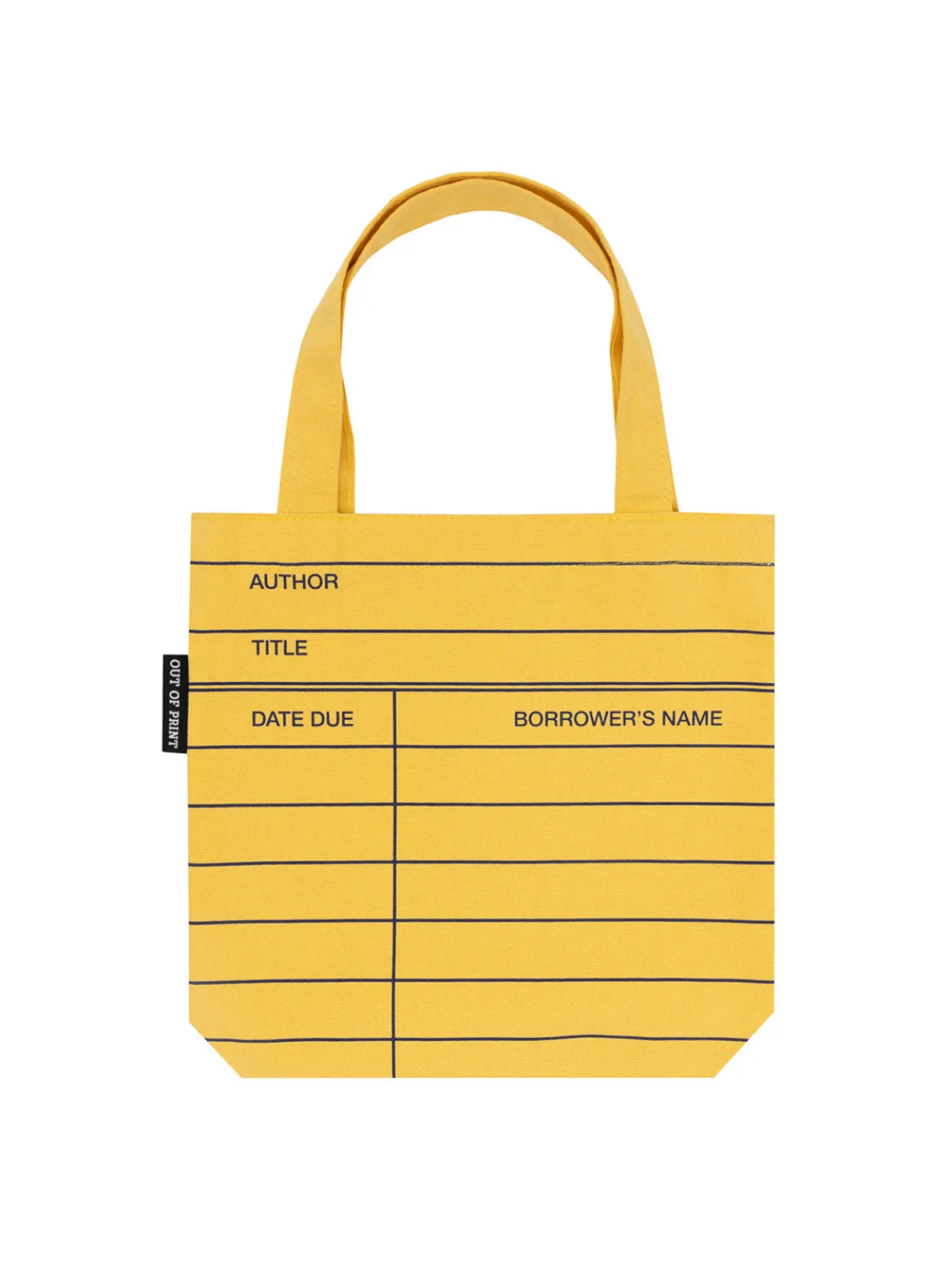 Library Card mini tote bag