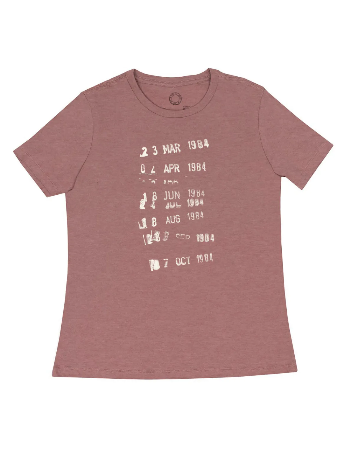 Library Stamp – Women's Crew T-Shirt (Print Shop)