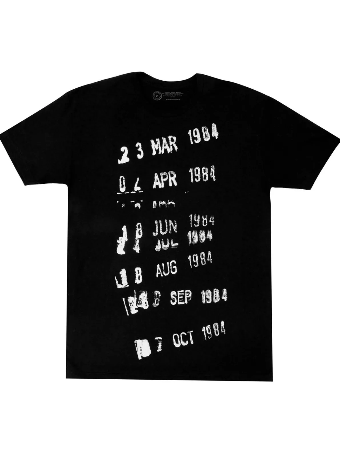 Library Stamp (Black) Unisex T-Shirt