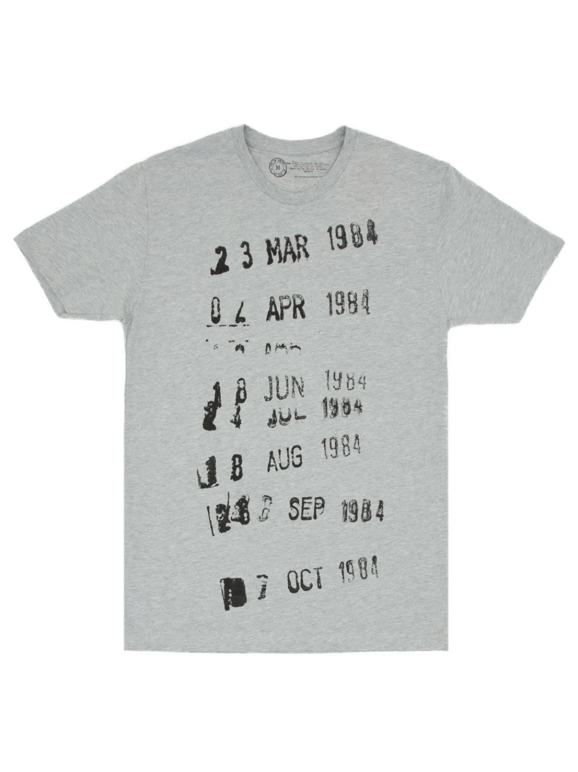 Library Stamp (Gray) Unisex T-Shirt