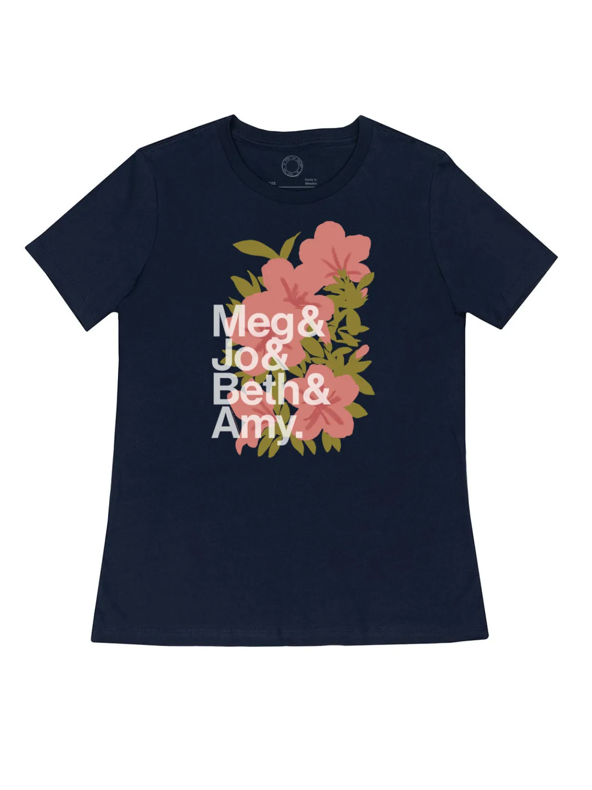 Little Women Character Names – Women's Crew T-Shirt (Print Shop)