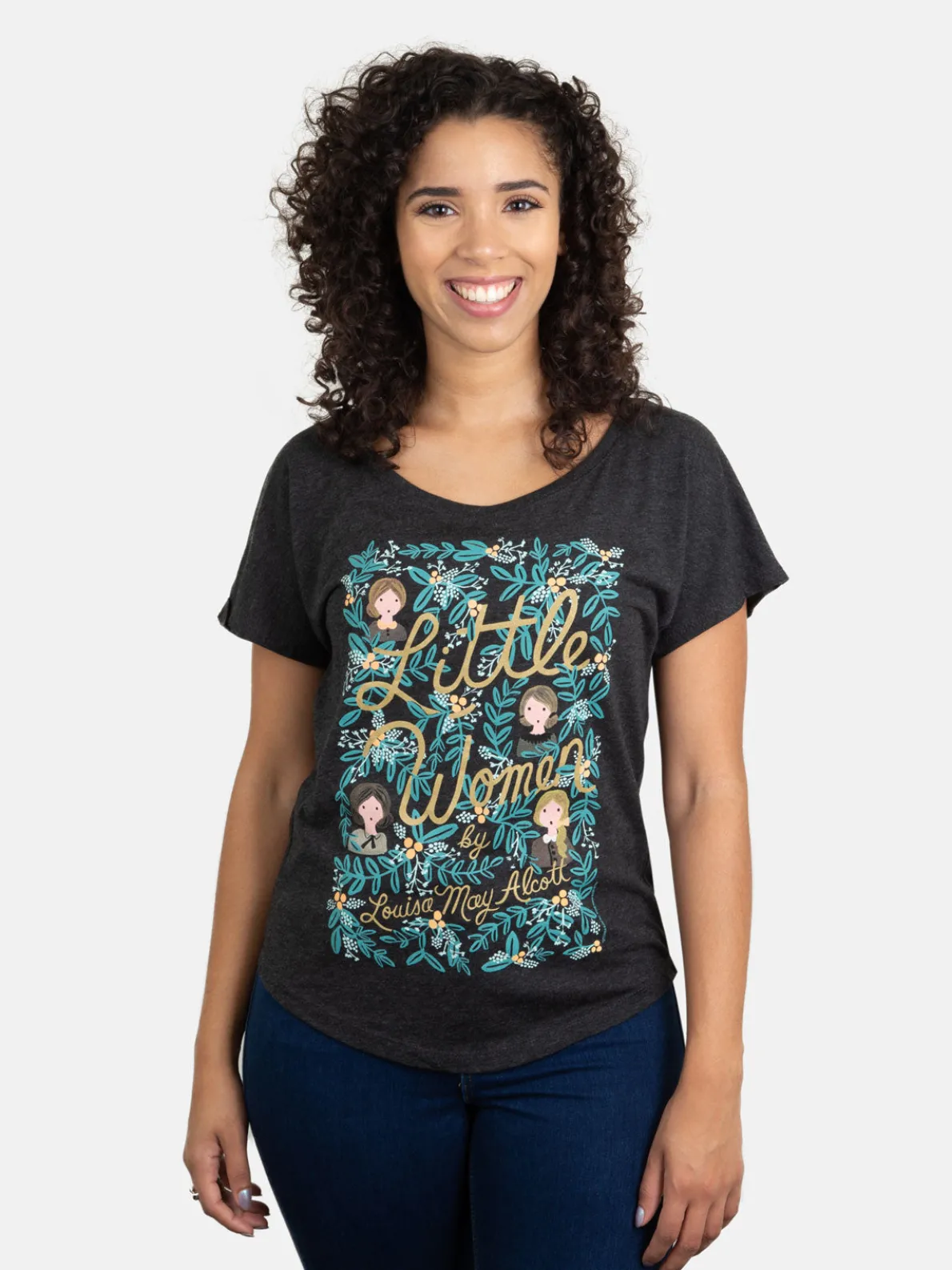 Little Women (Puffin in Bloom) Women’s Relaxed Fit T-Shirt