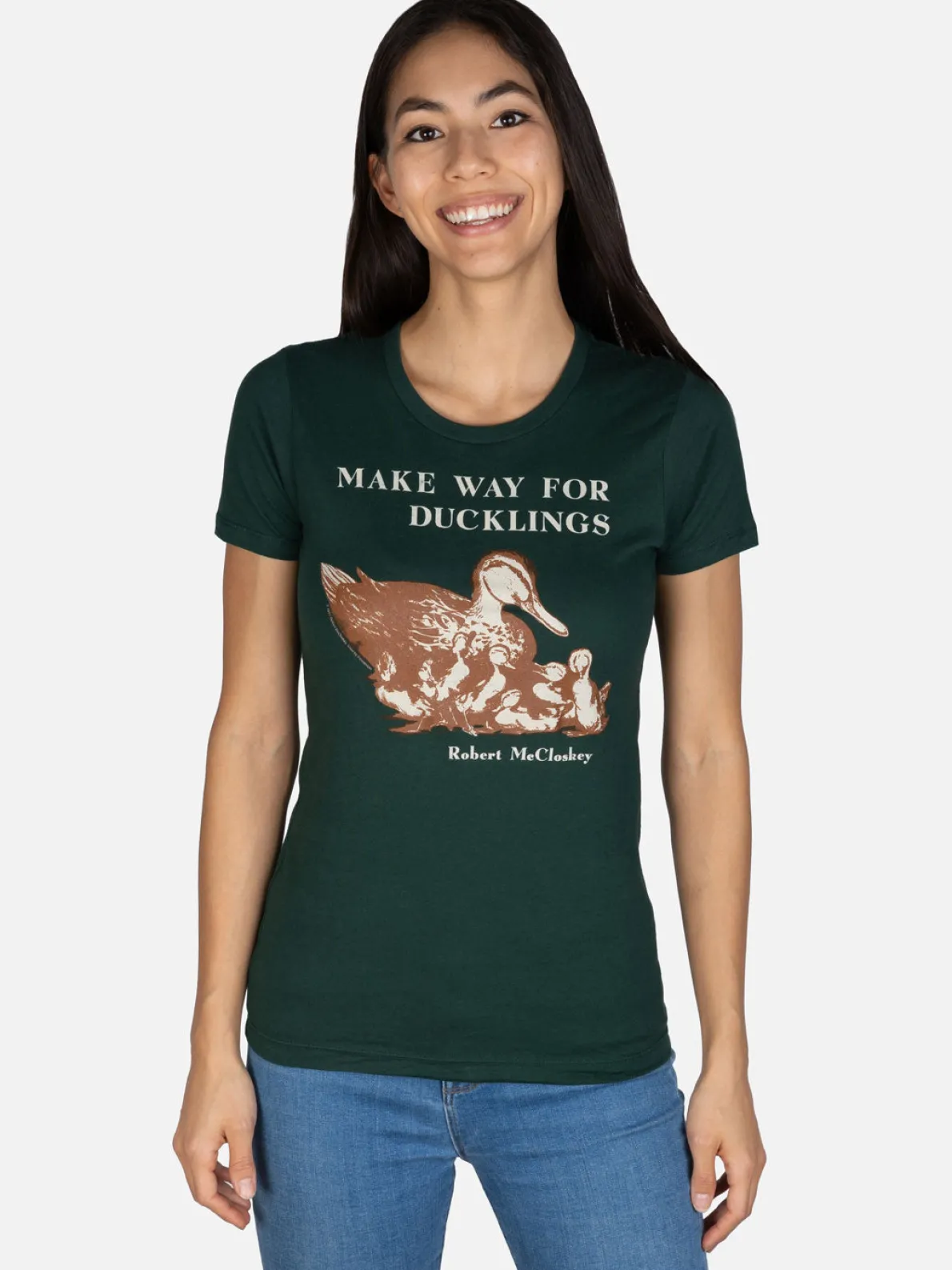 Make Way for Ducklings Women's Crew T-Shirt