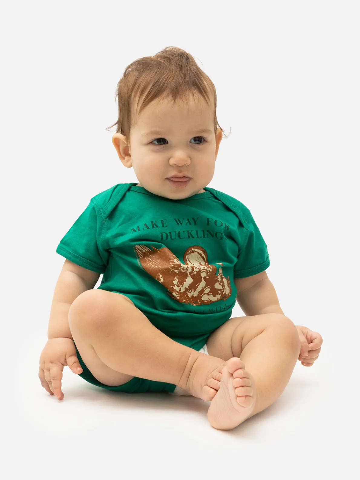 Make Way for Ducklings baby bodysuit