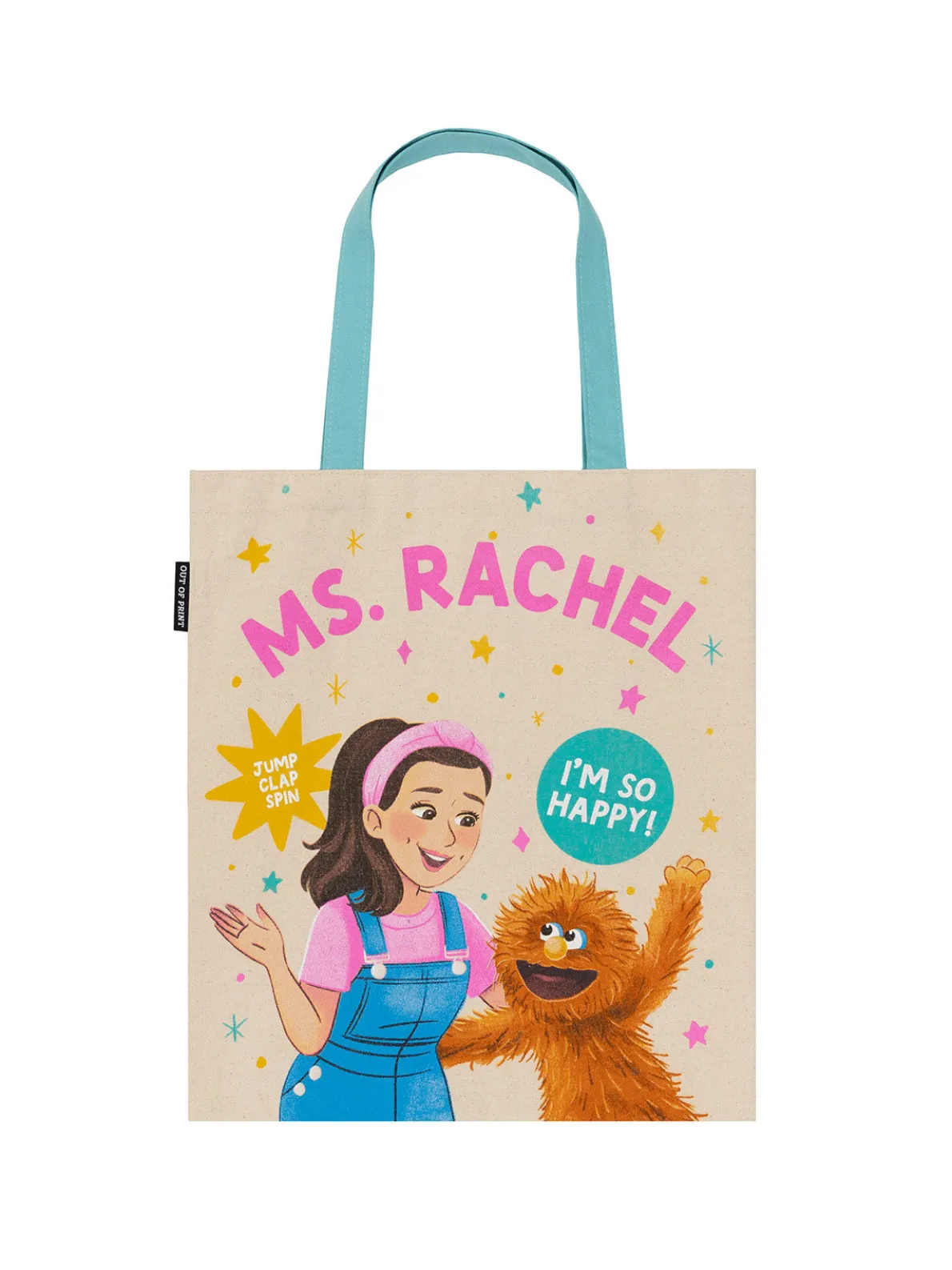 Ms. Rachel and Herbie tote bag
