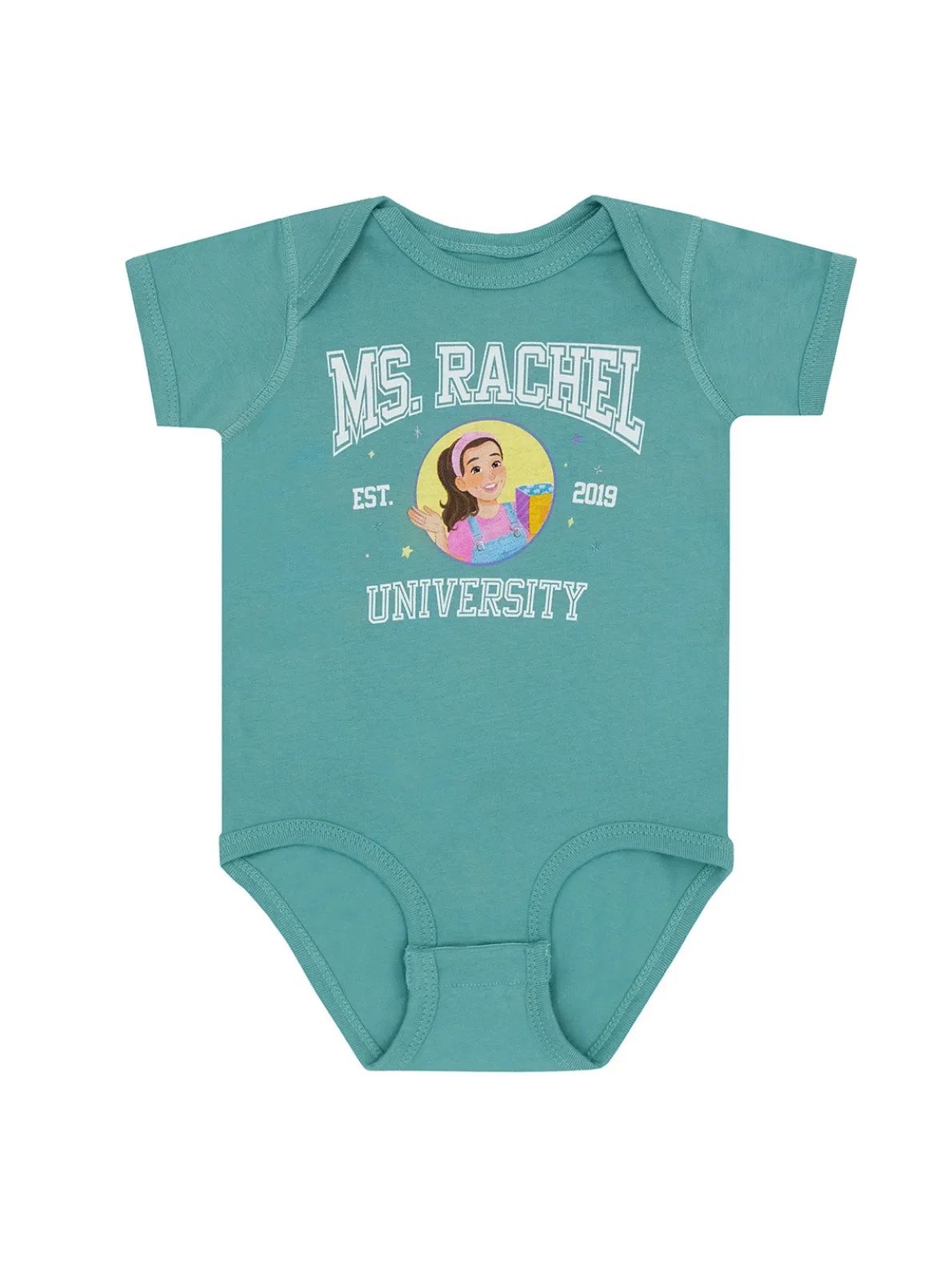Ms. Rachel University baby bodysuit