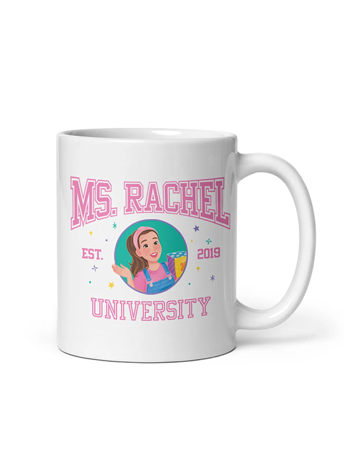Ms. Rachel University Mug (Print Shop)