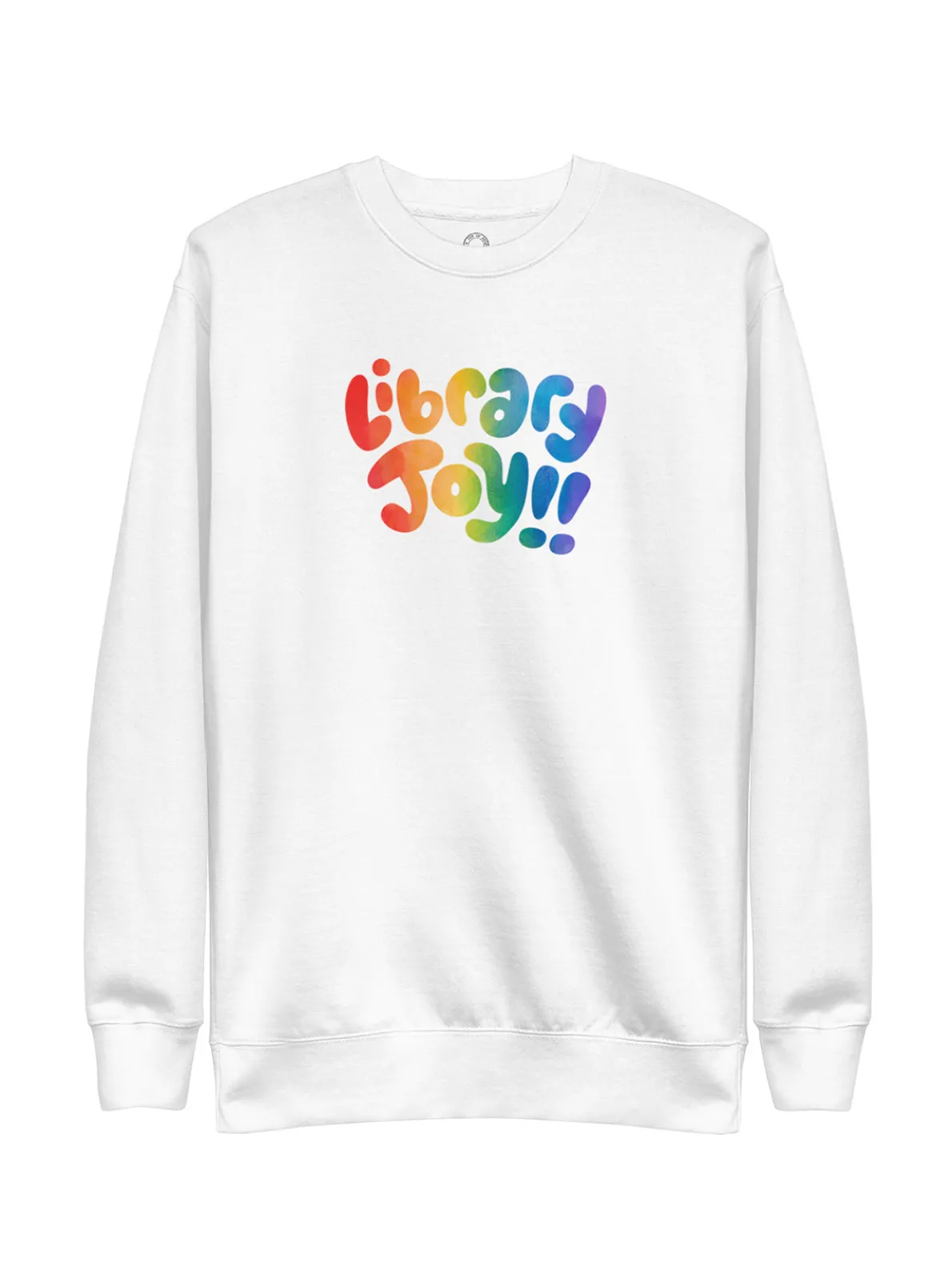 Mychal Threets: Library Joy Unisex Sweatshirt (Print Shop)
