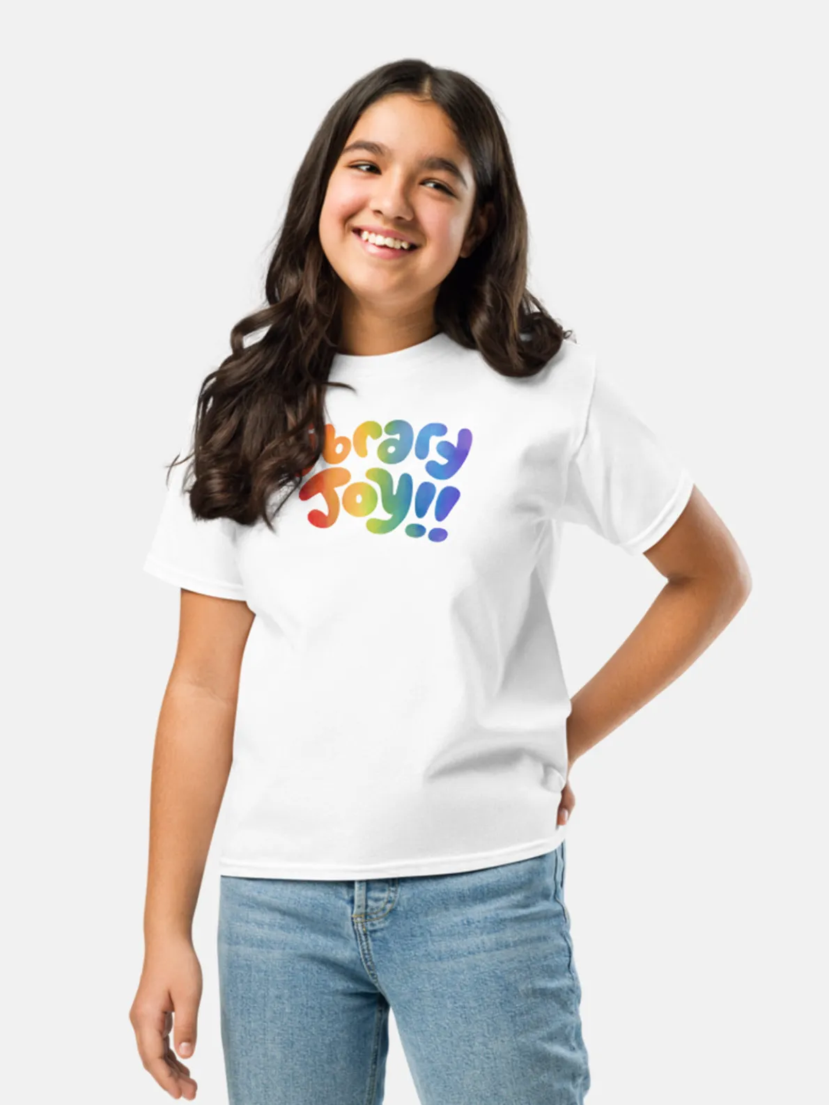 Mychal Threets: Library Joy Youth T-Shirt (Print Shop)