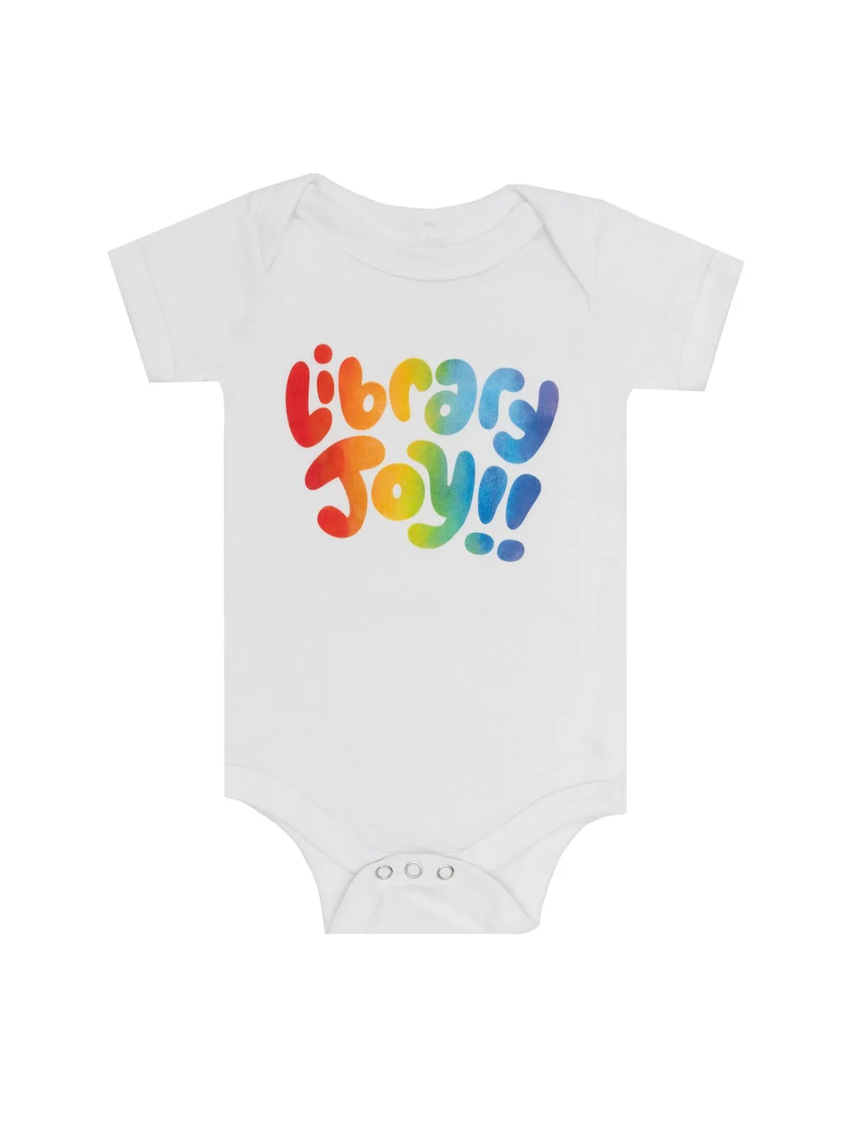 Mychal Threets: Library Joy baby bodysuit (Print Shop)