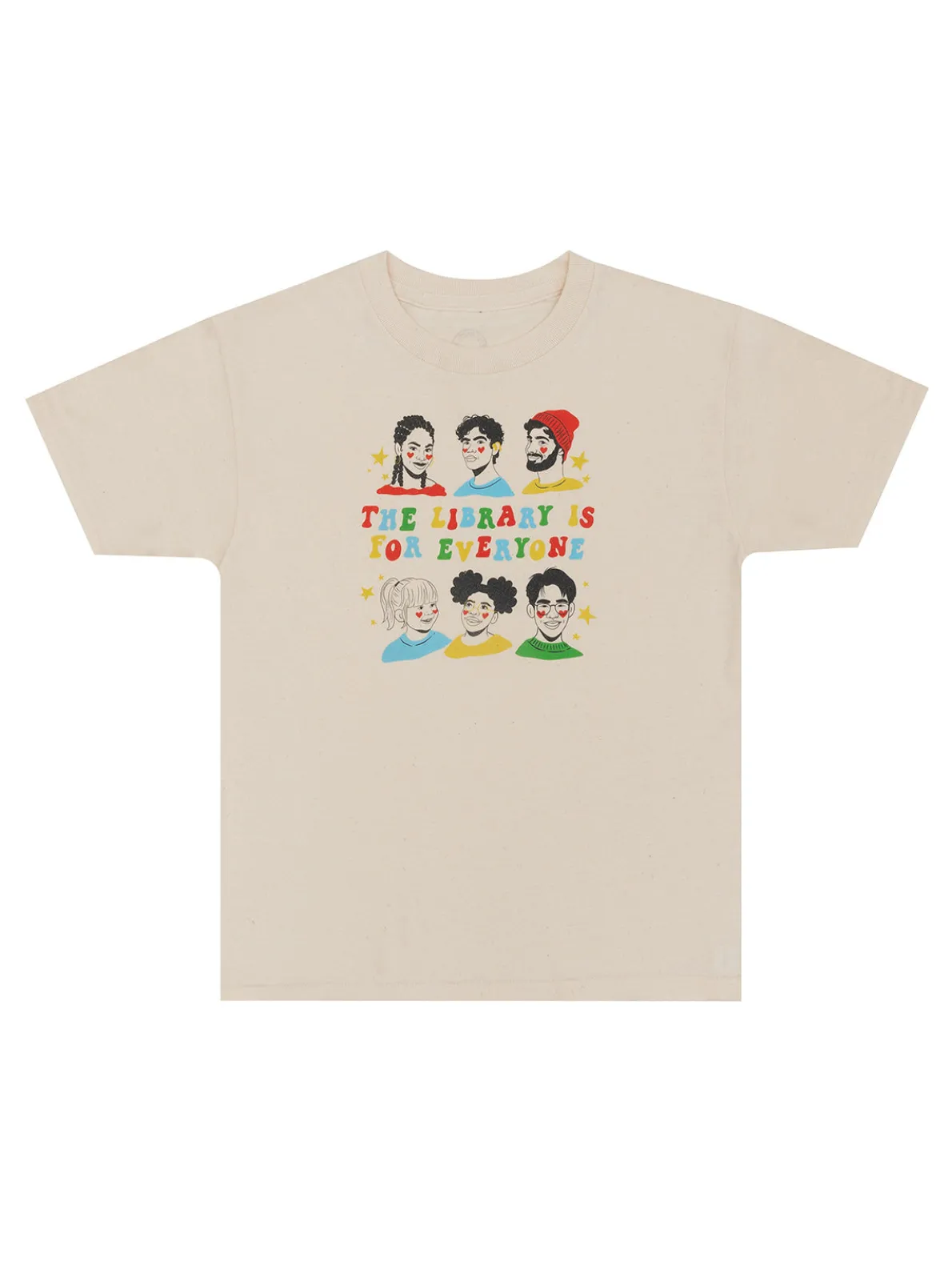 Mychal Threets: The Library is for Everyone Youth T-Shirt (Print Shop)