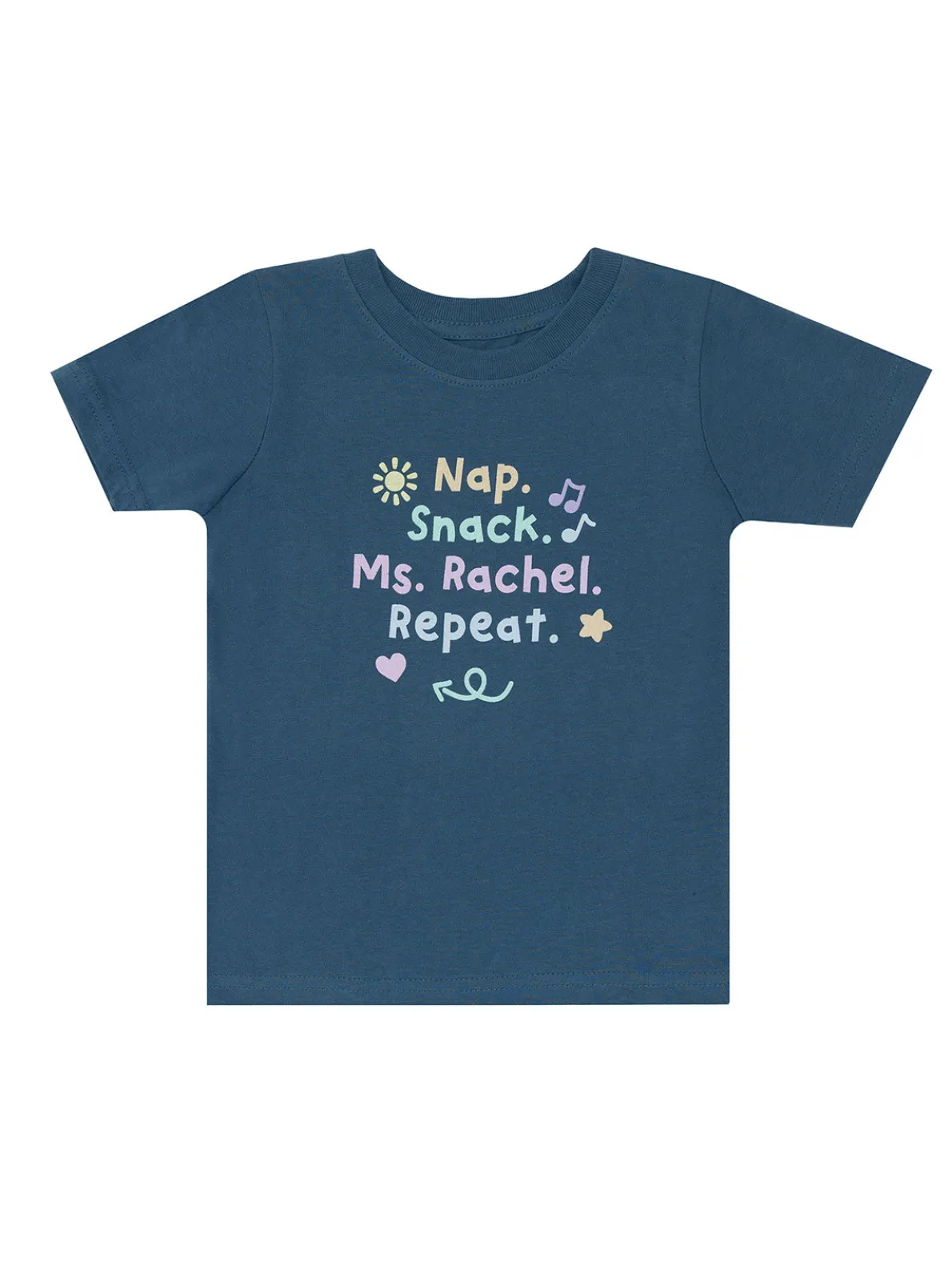 Nap. Snack. Ms. Rachel. Repeat Kids' T-Shirt