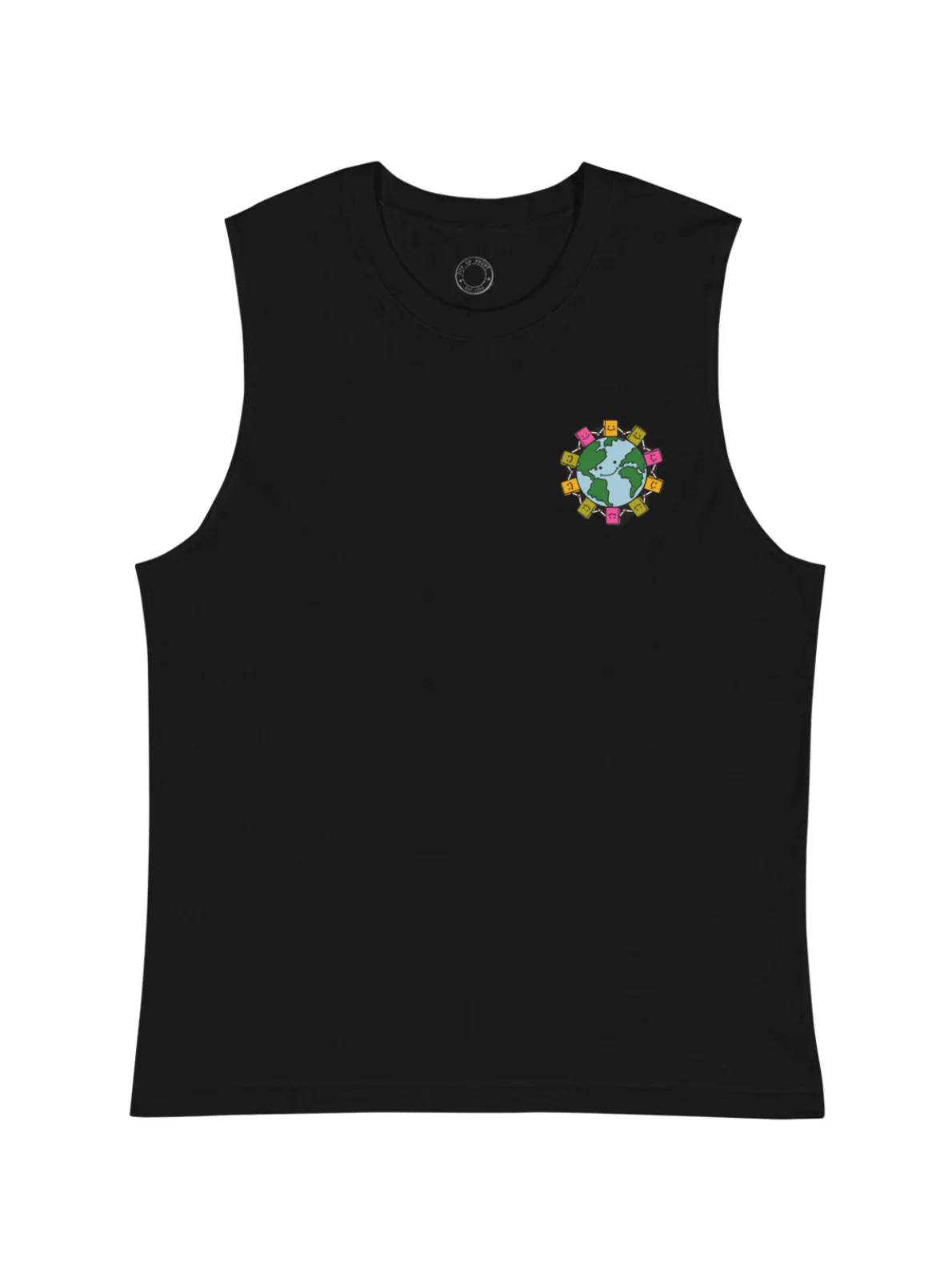 Only Planet with Books Unisex Tank Top (Print Shop)