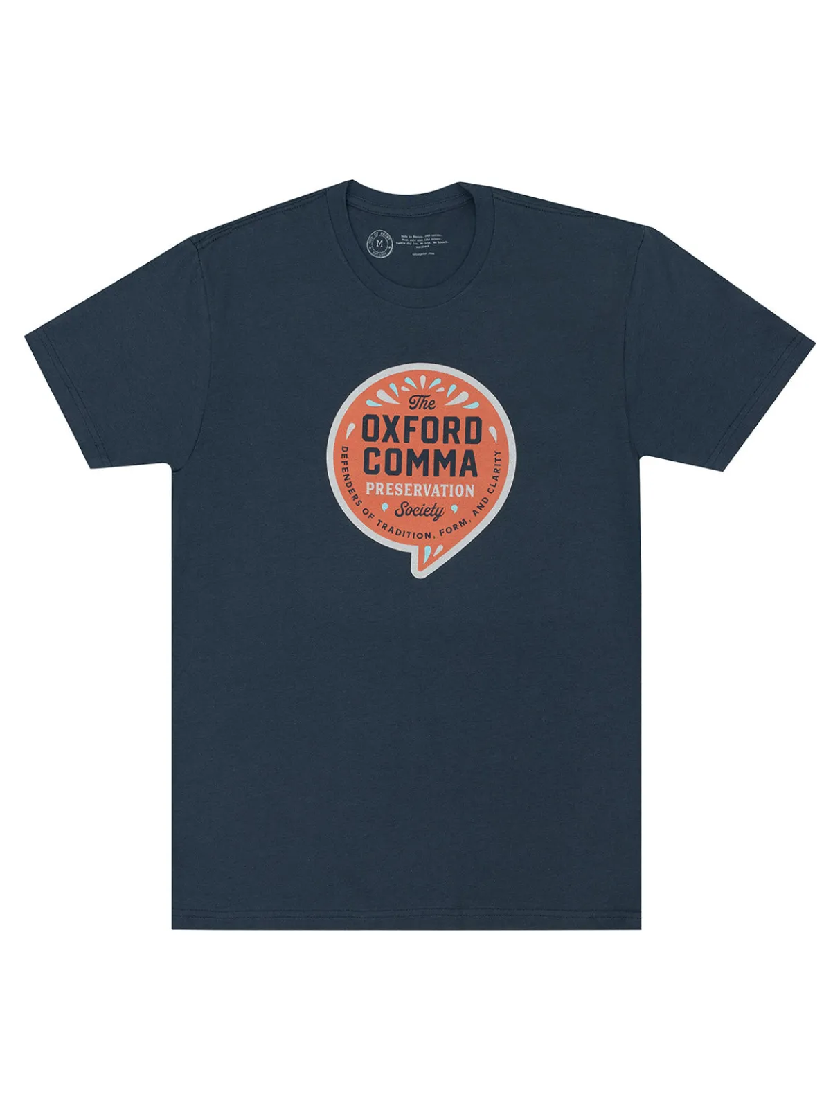 Oxford Comma Preservation Society Unisex T-Shirt