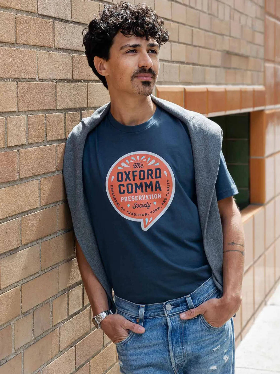 Oxford Comma Preservation Society Unisex T-Shirt