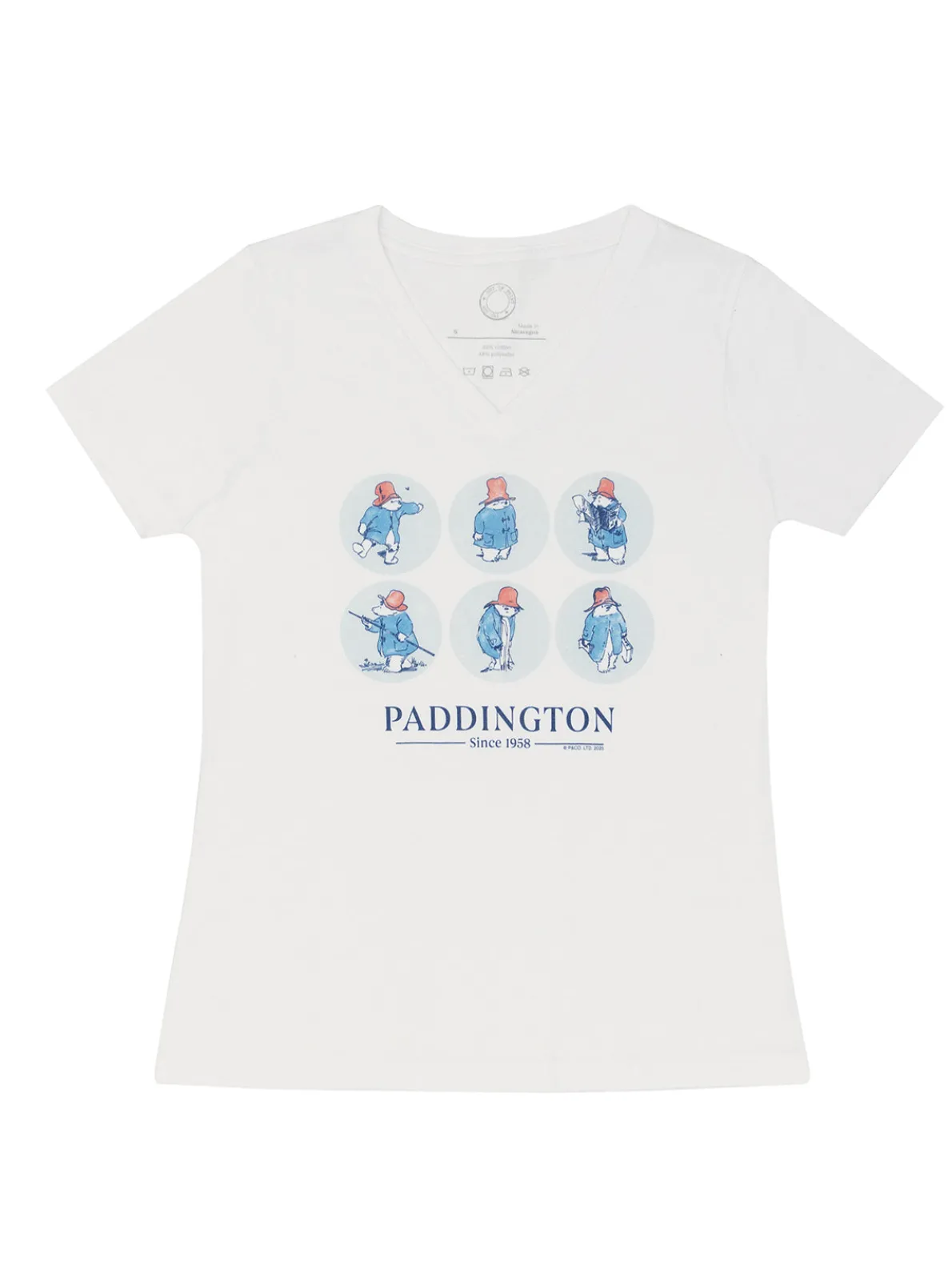 Paddington Bear Classic Adventures Women's V-Neck T-Shirt (Print Shop)