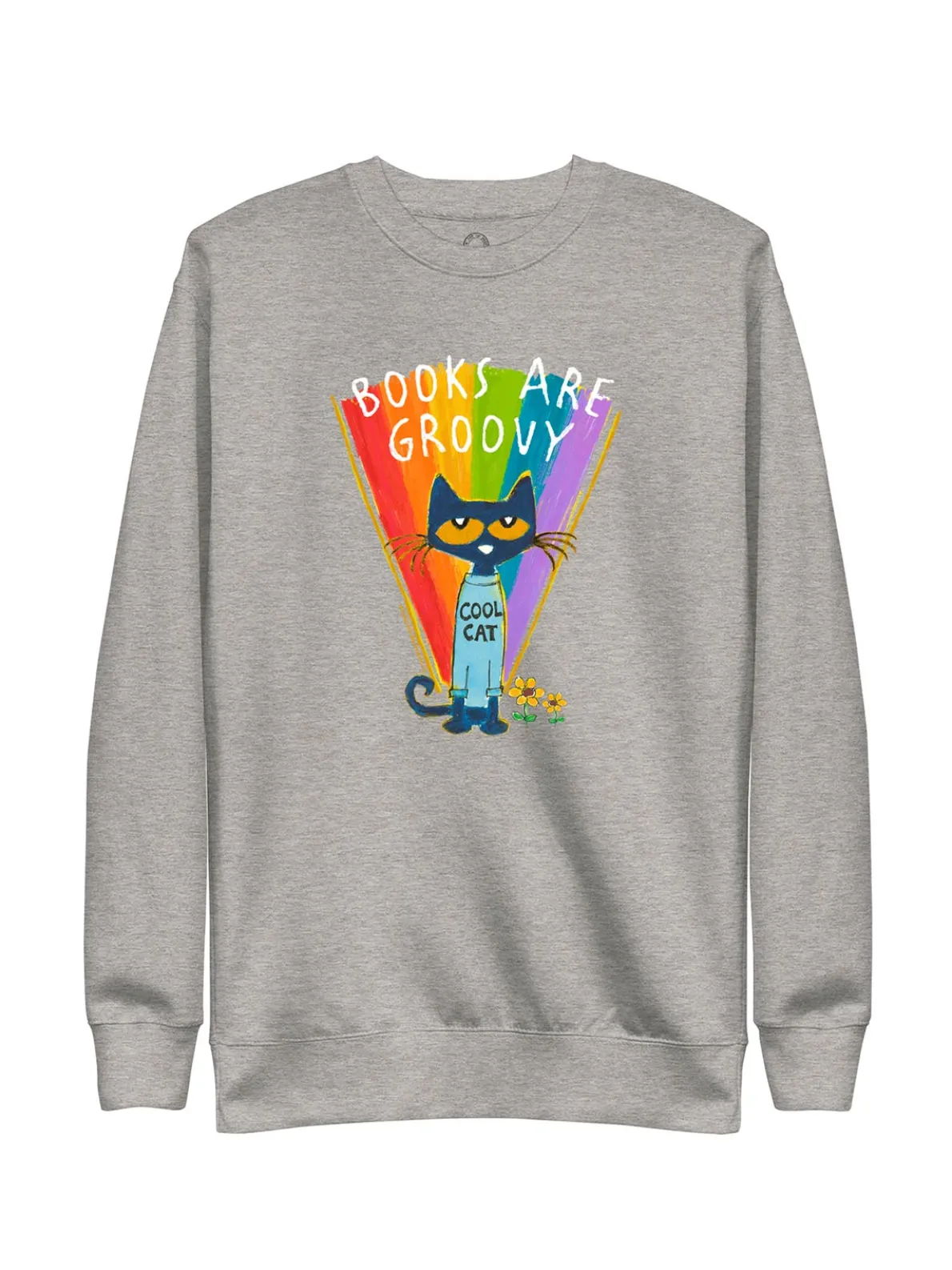 Pete the Cat - Books are Groovy Unisex Sweatshirt (Print Shop)