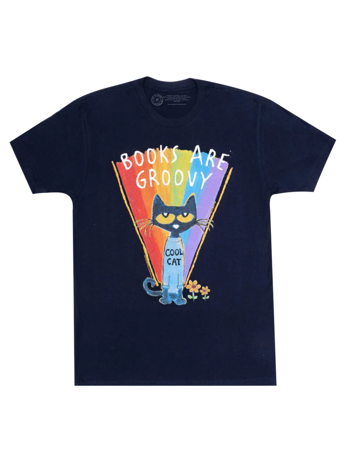 Pete the Cat - Books are Groovy Unisex T-Shirt