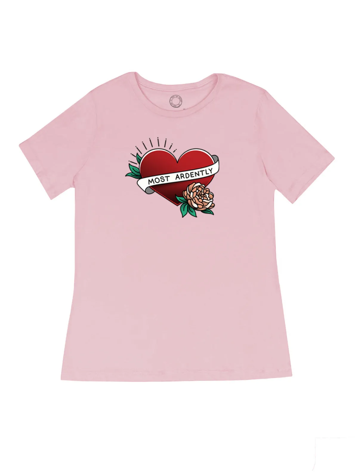 Pride and Prejudice - Most Ardently Women's Crew T-Shirt (Print Shop)