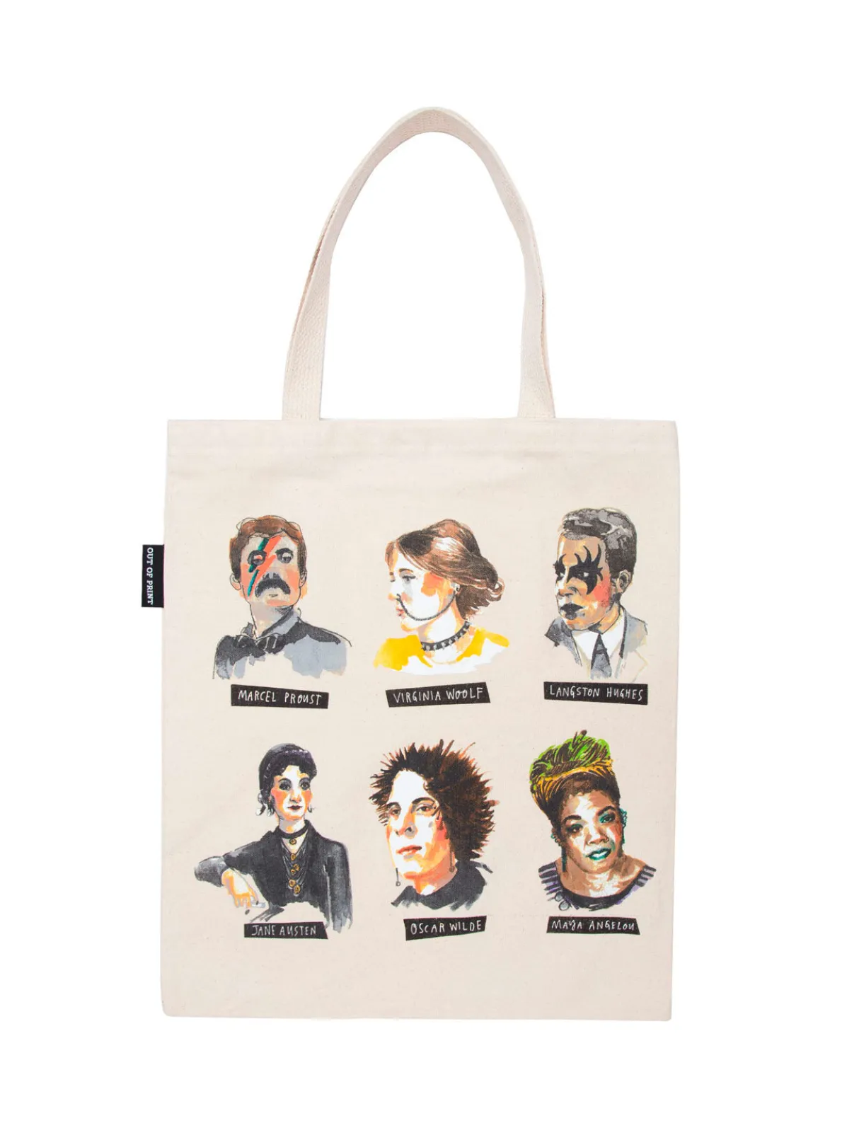 Punk Rock Authors tote bag