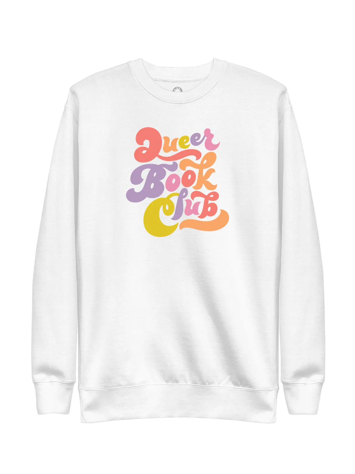 Queer Book Club Unisex Sweatshirt (Print Shop)