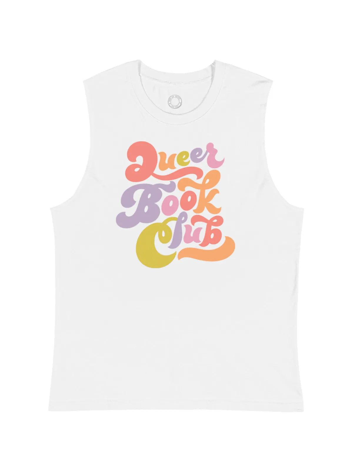 Queer Book Club Unisex Tank Top (Print Shop)