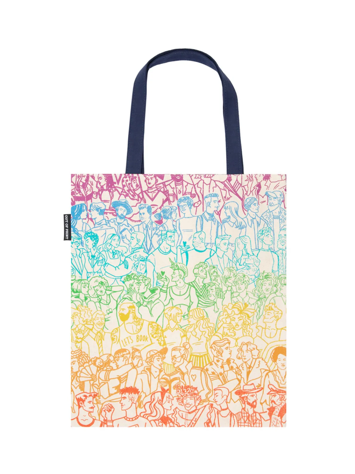 Rainbow Readers tote bag