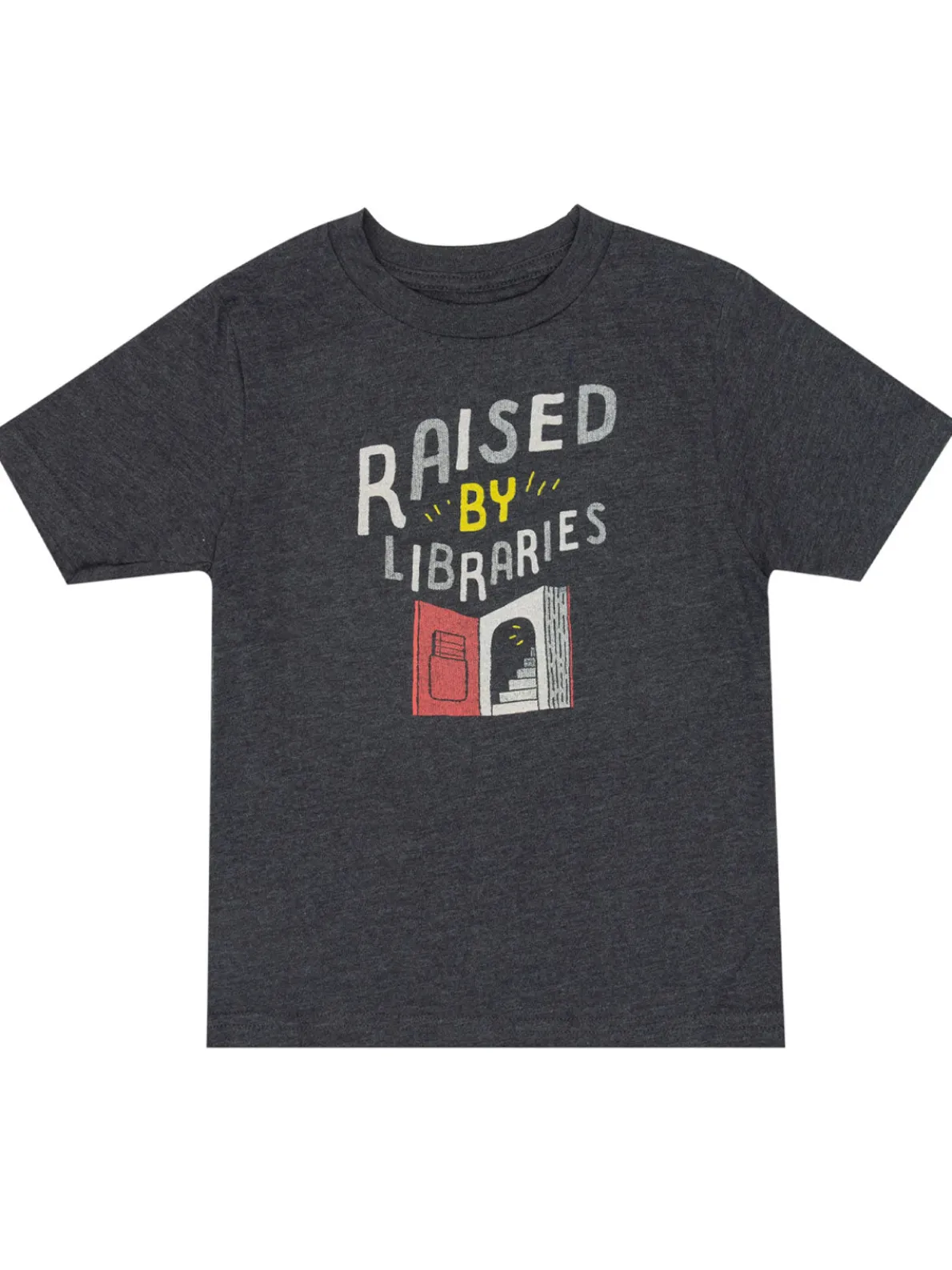 Raised by Libraries Kids' T-Shirt