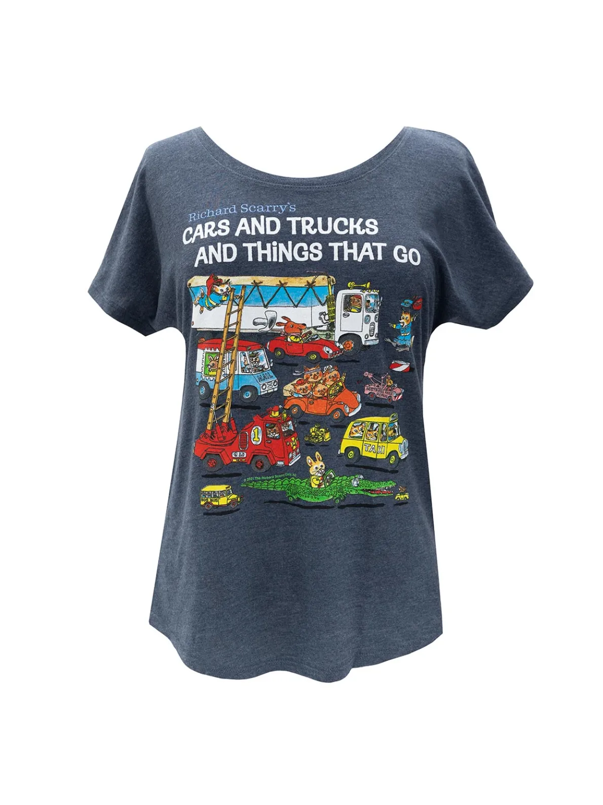 Richard Scarry - Cars and Trucks and Things That Go Women’s Relaxed Fit T-Shirt
