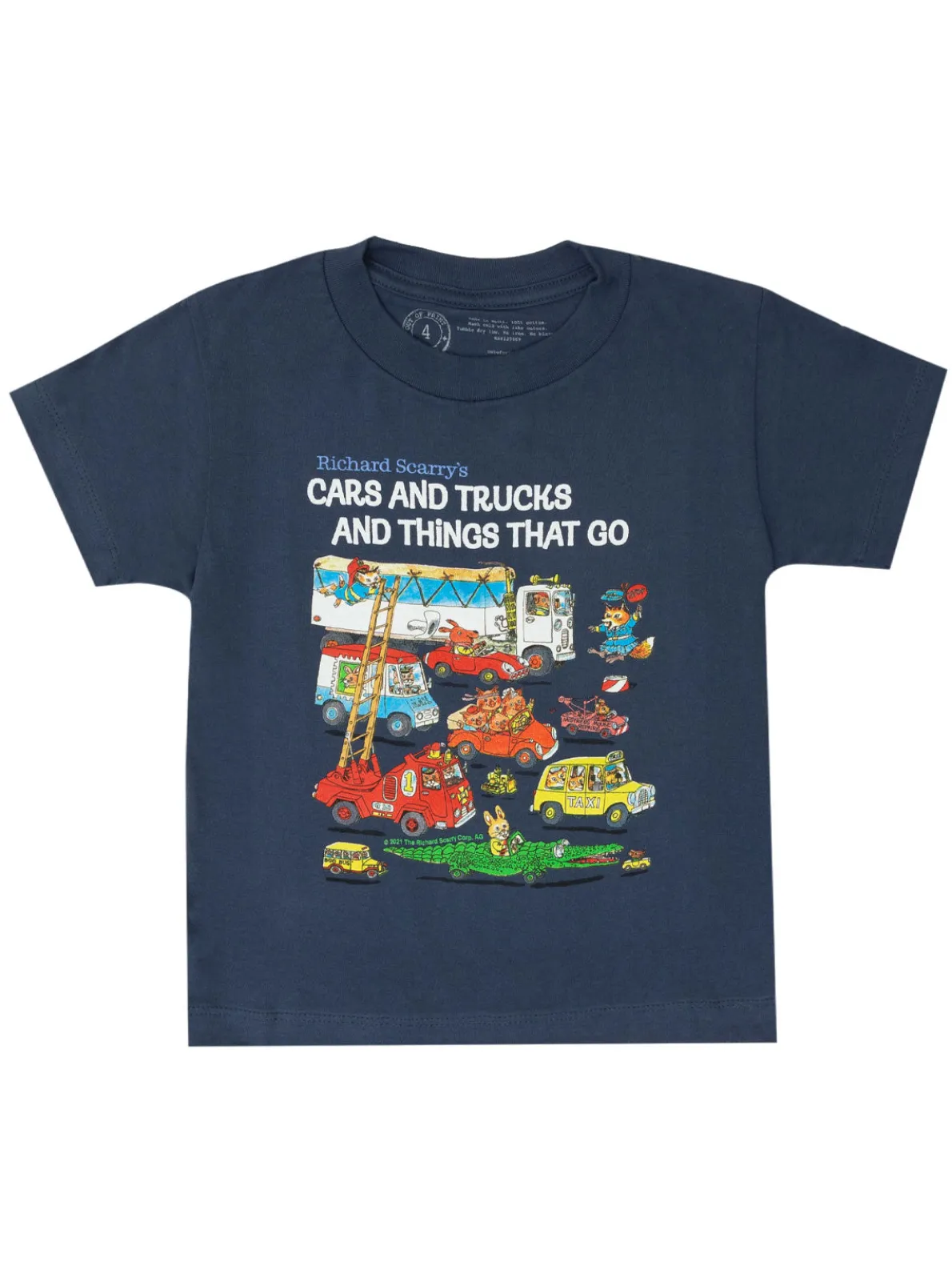 Richard Scarry - Cars and Trucks and Things That Go Kids' T-Shirt
