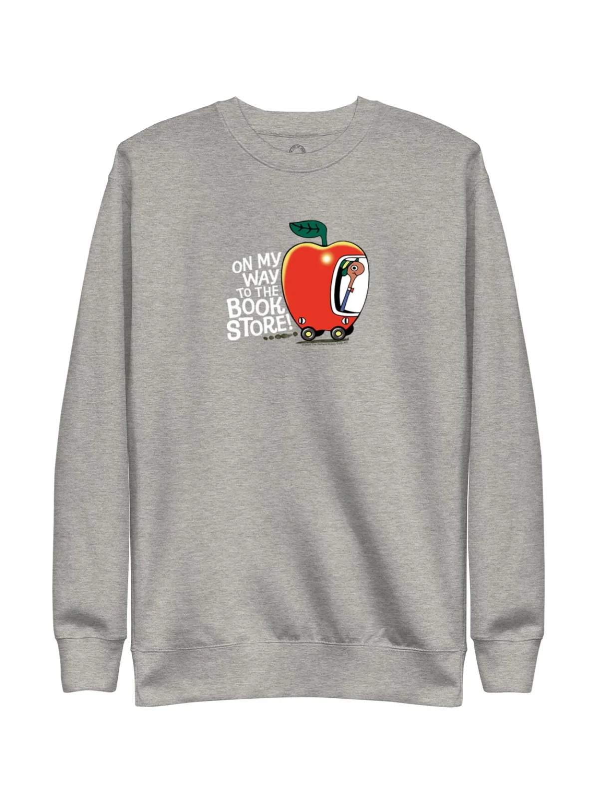 Richard Scarry: On My Way to the Bookstore Unisex Sweatshirt (Print Shop)